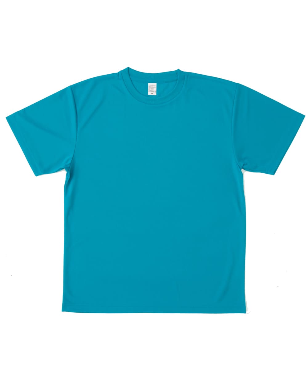 AZ-8090-026　男女兼用4.4オンスドライ半袖Ｔシャツ(ポケット無し)　ターコイズ