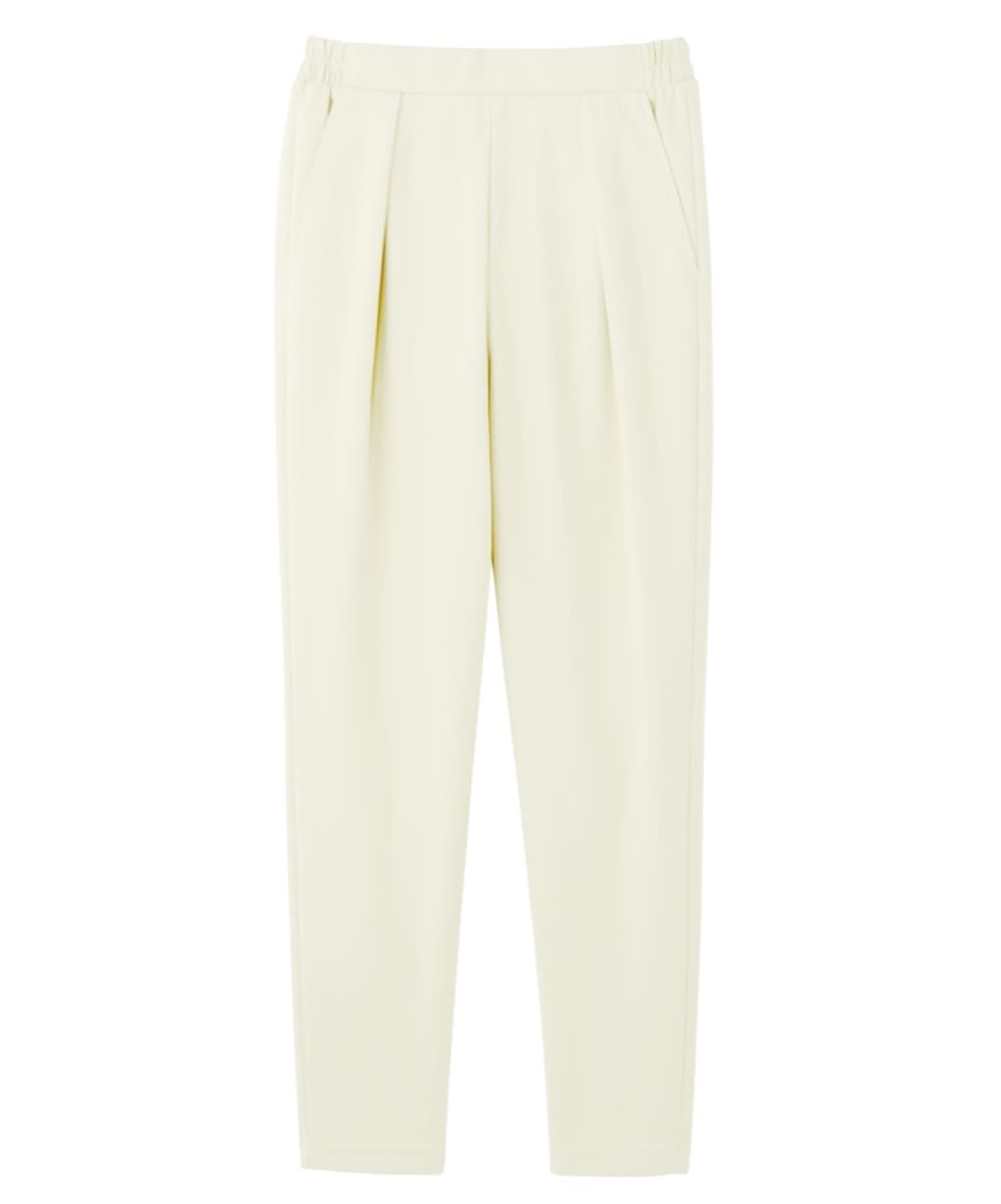 AIP300-11　男女兼用ストレッチテーパードパンツ　ベージュ