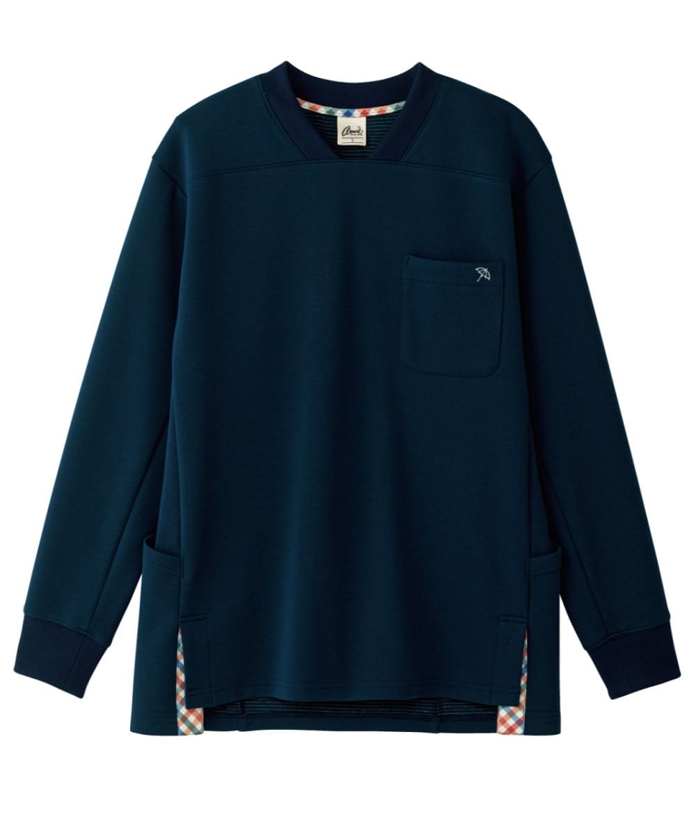 ANK300-39　男女兼用トレーナー　ネイビー