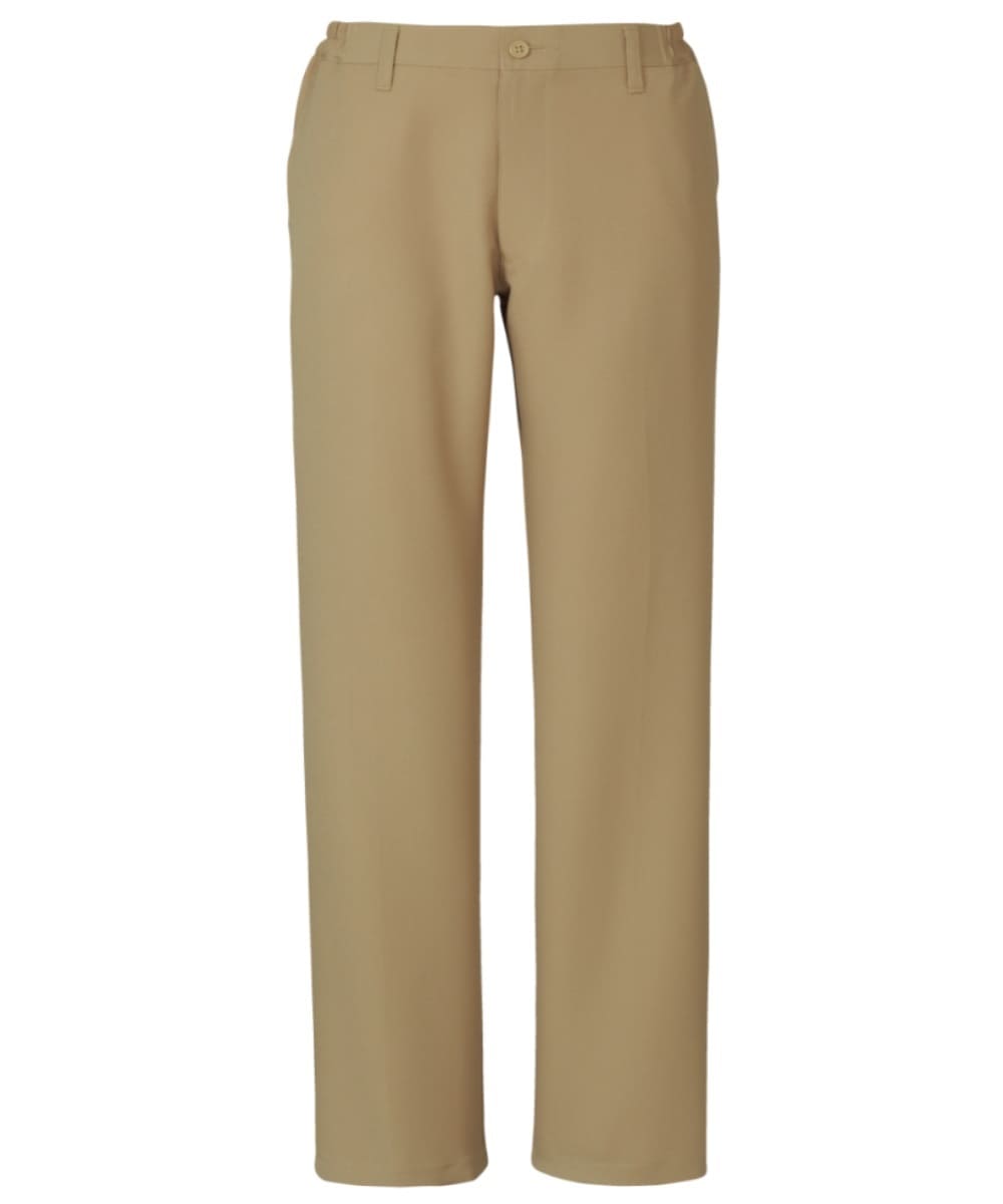 HAP105-11　メンズノータックパンツ／脇ゴム　ベージュ