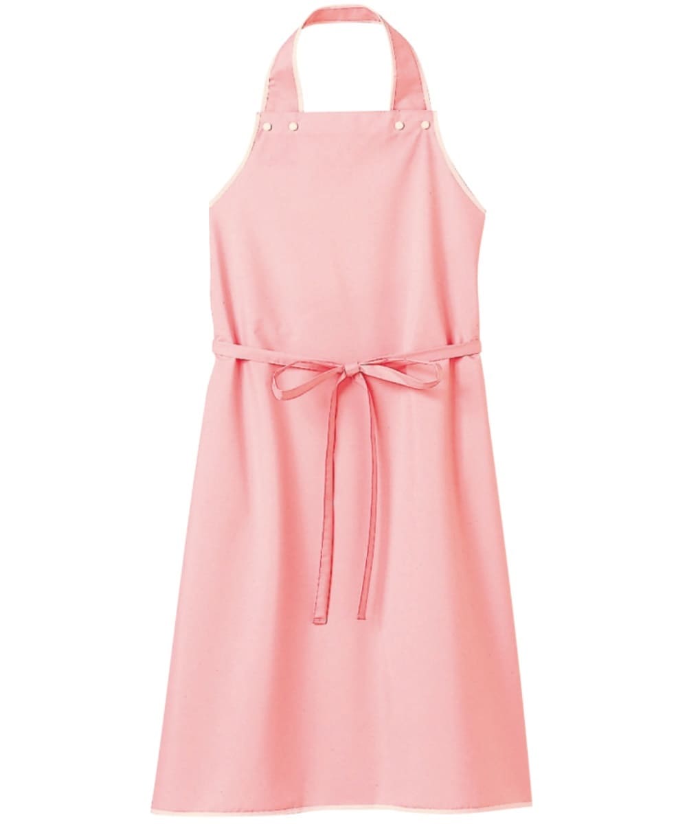 PA307-73　男女兼用入浴介助用エプロン　ピンク