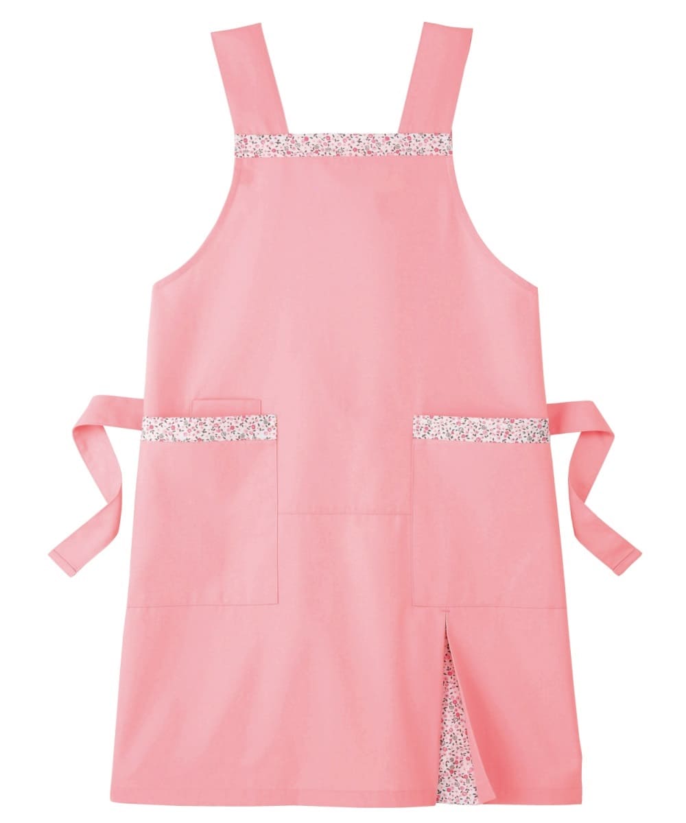 PA311-72　男女兼用エプロン　ペールピンク