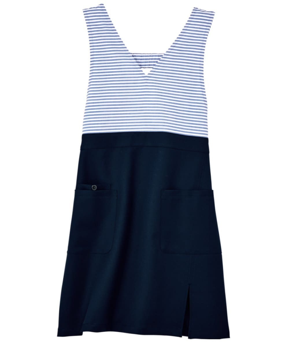 PA314-35　男女兼用オーバーオールエプロン　ブルー