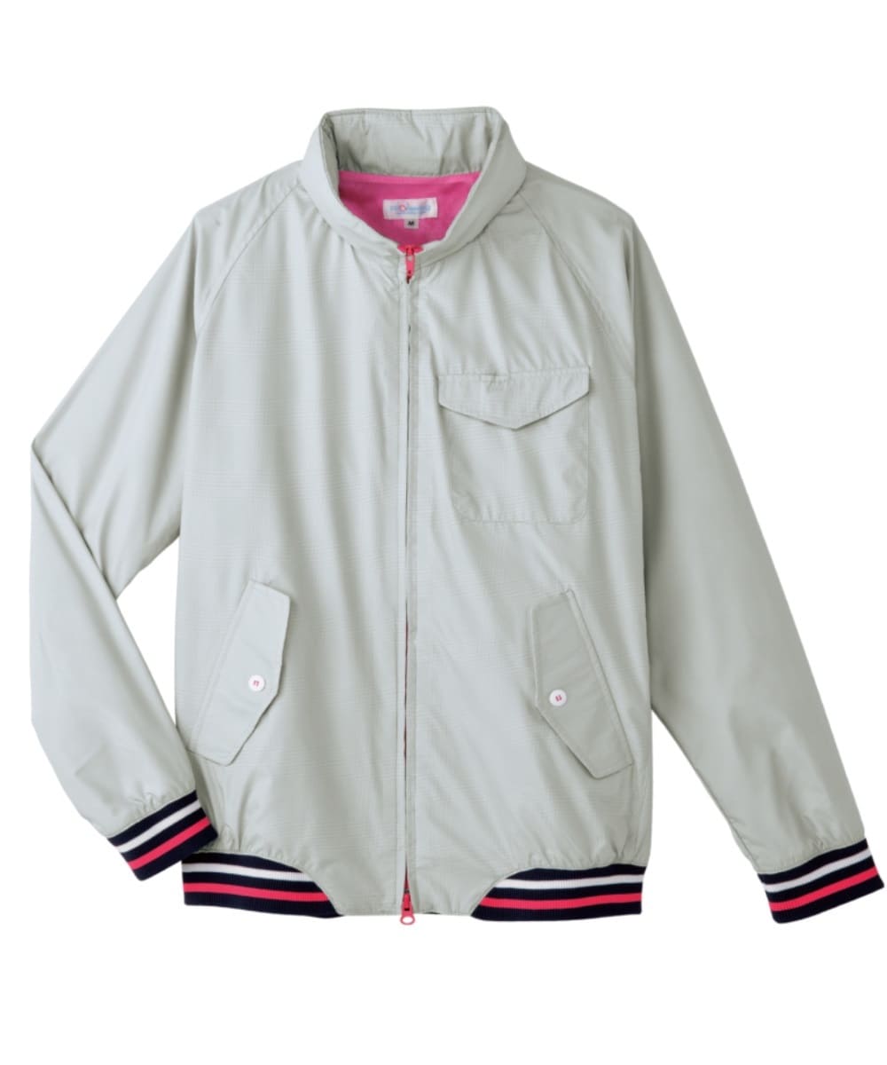 PB308-04　男女兼用ブルゾン　シルバーグレー