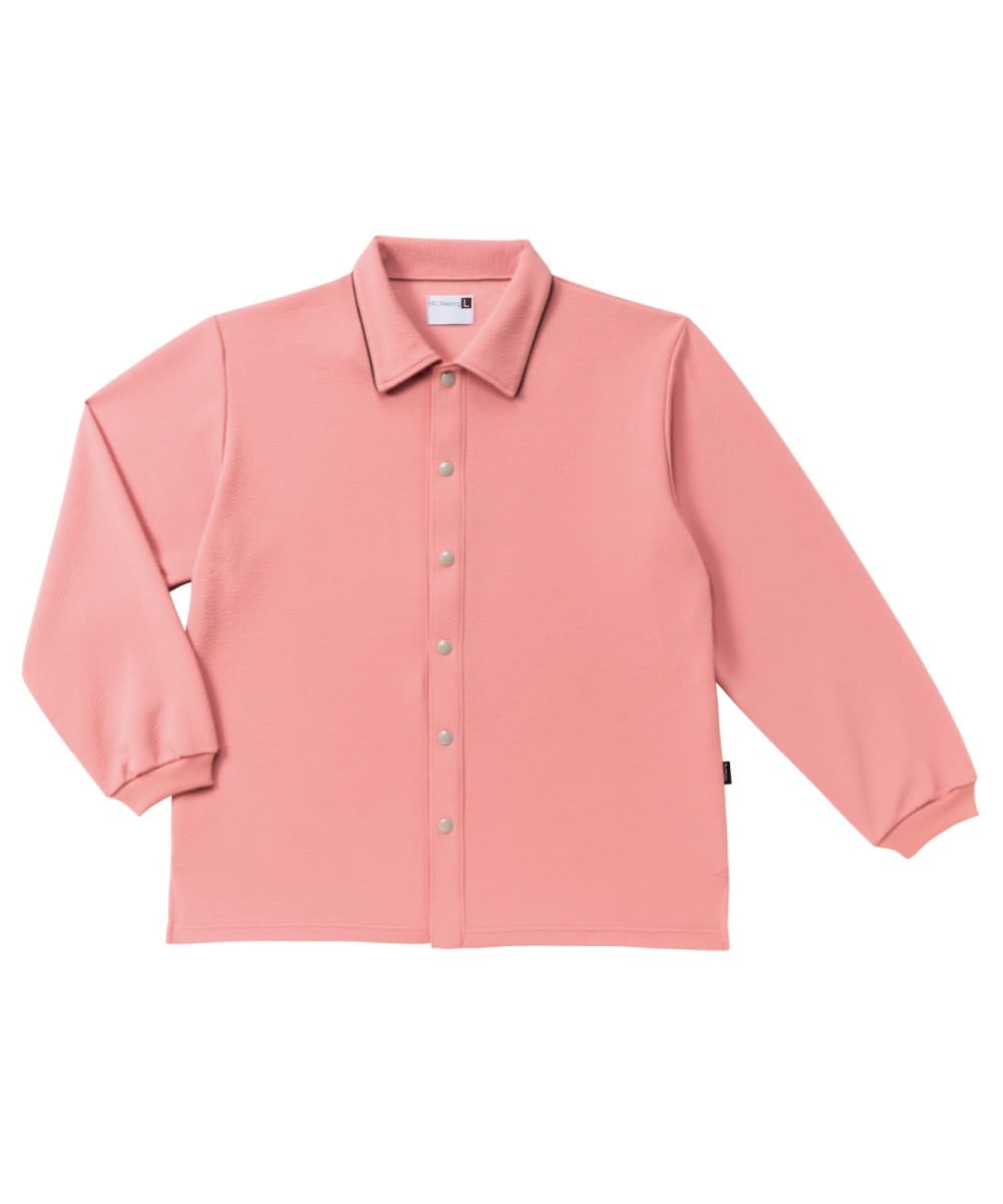 PJ001-73　男女兼用ニットジャケット　ピンク