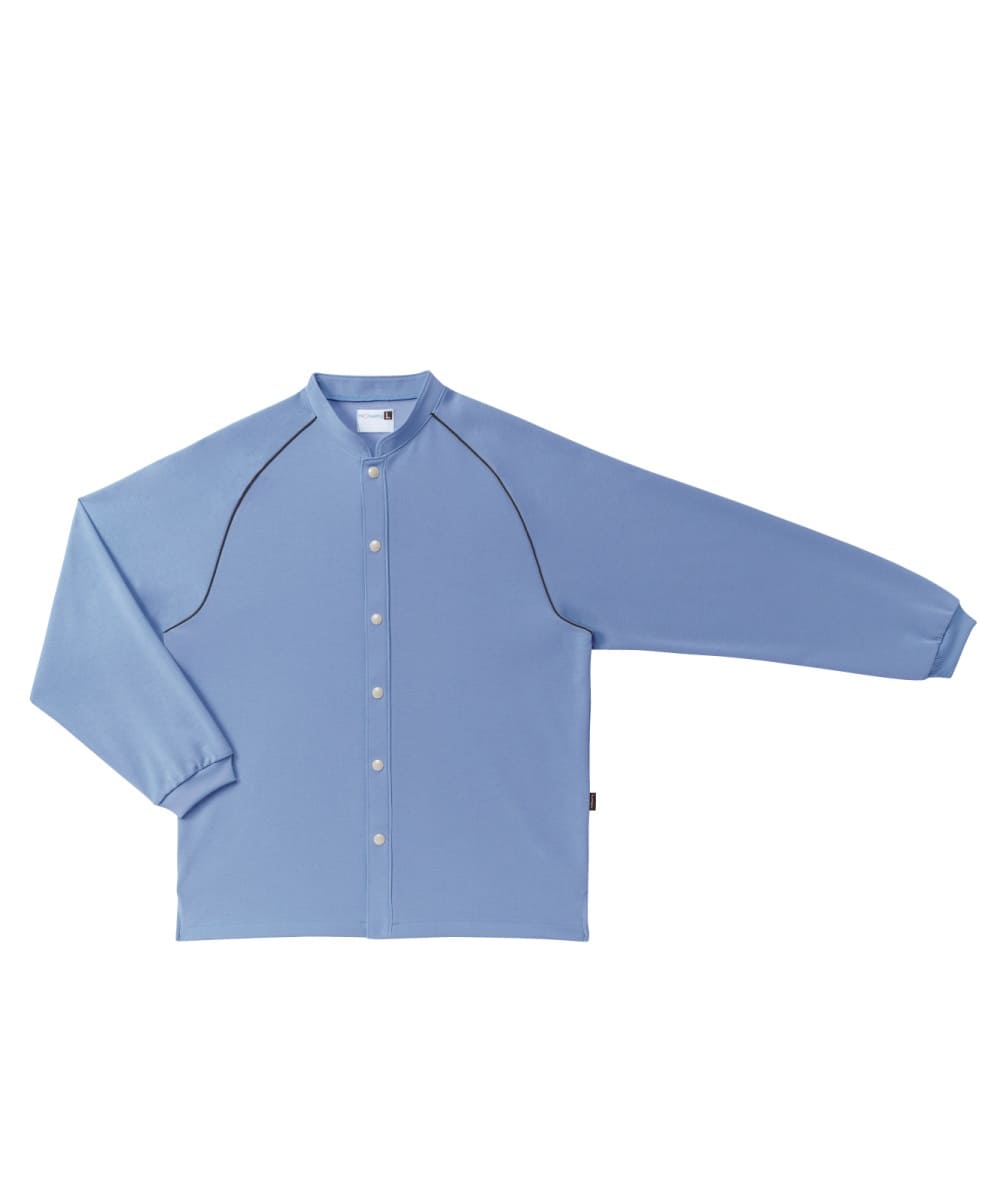 PJ002-25　男女兼用ニットジャケット　パープル