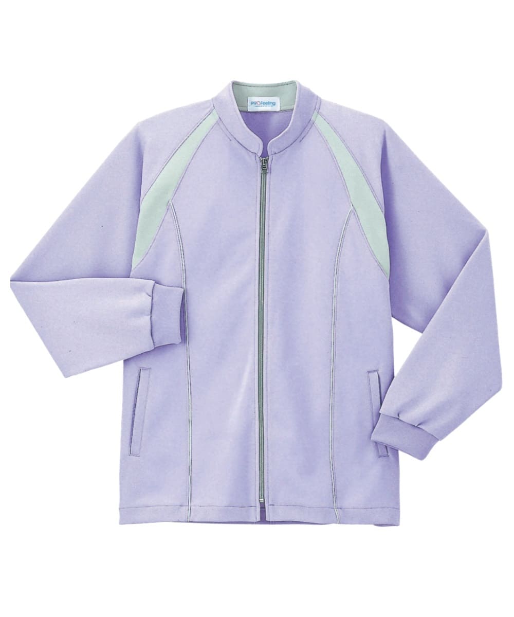 PJ322-21　男女兼用インドアジャケット　ラベンダー