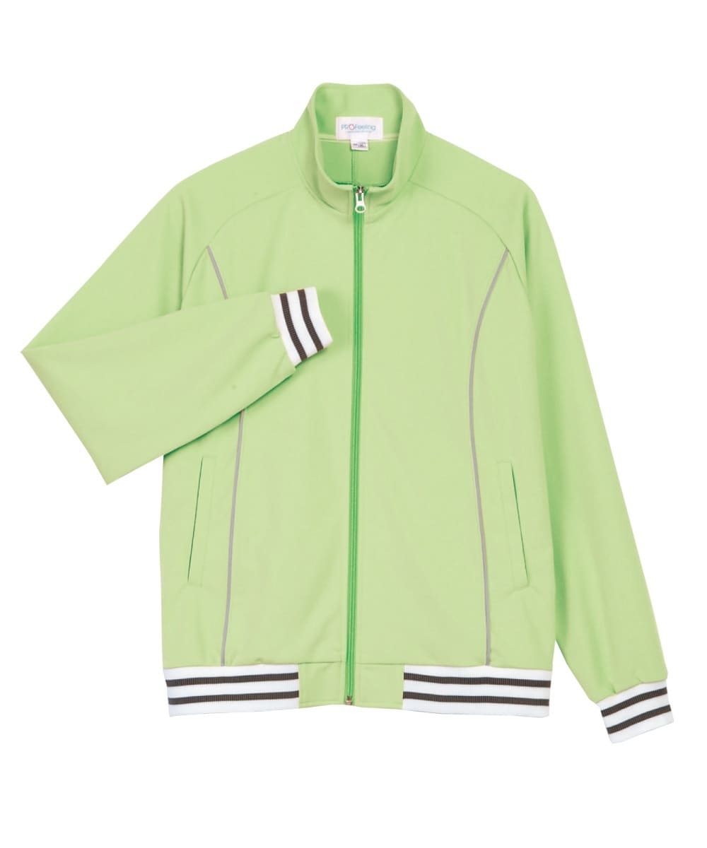 PJ327-53　男女兼用インドアジャケット　ライトグリーン