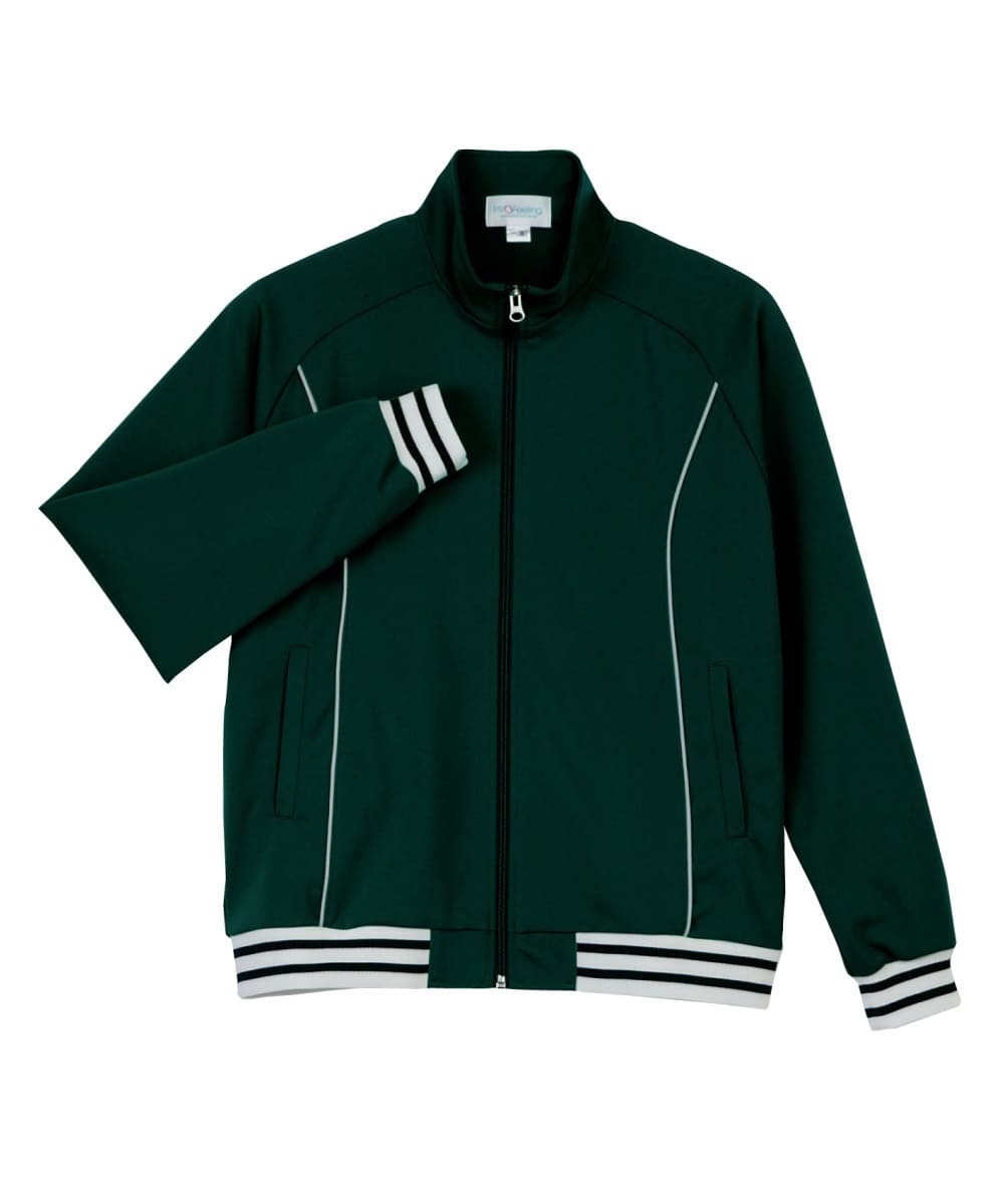 PJ327-56　男女兼用インドアジャケット　ダークグリーン