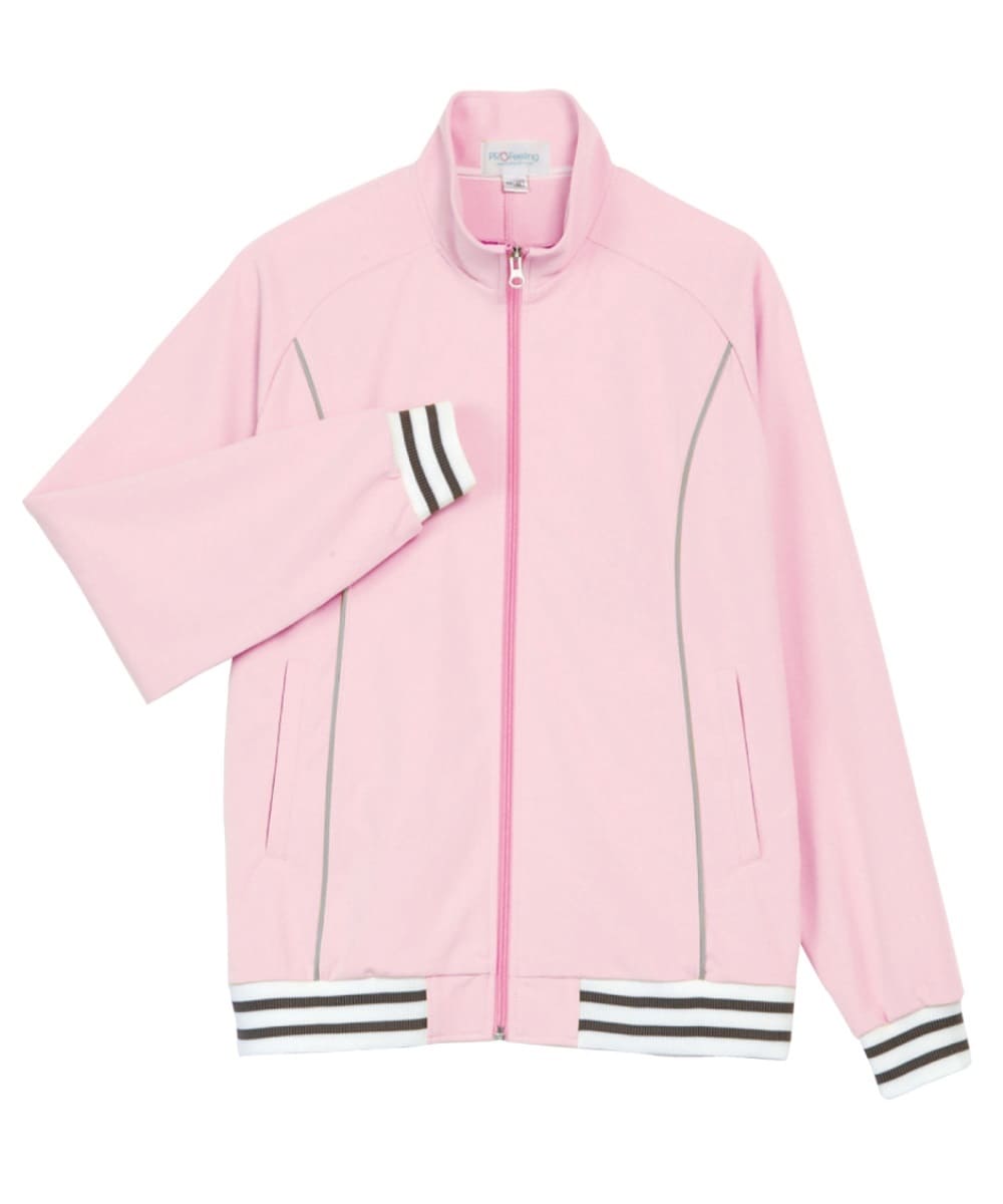 PJ327-71　男女兼用インドアジャケット　ペールピンク