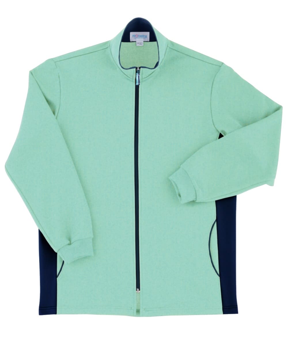 PJ329-41　男女兼用インドアジャケット　エメラルド