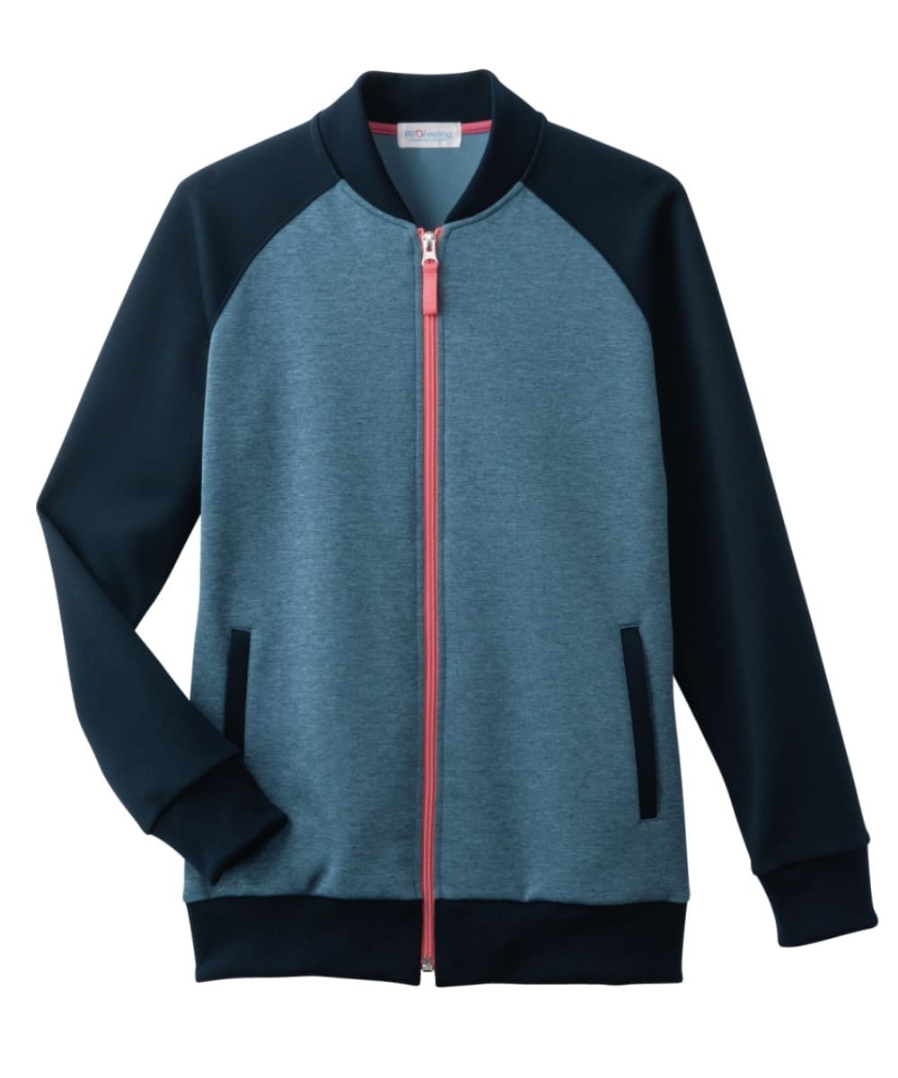 PJ343-39　男女兼用クラシックジャケット　ネイビー