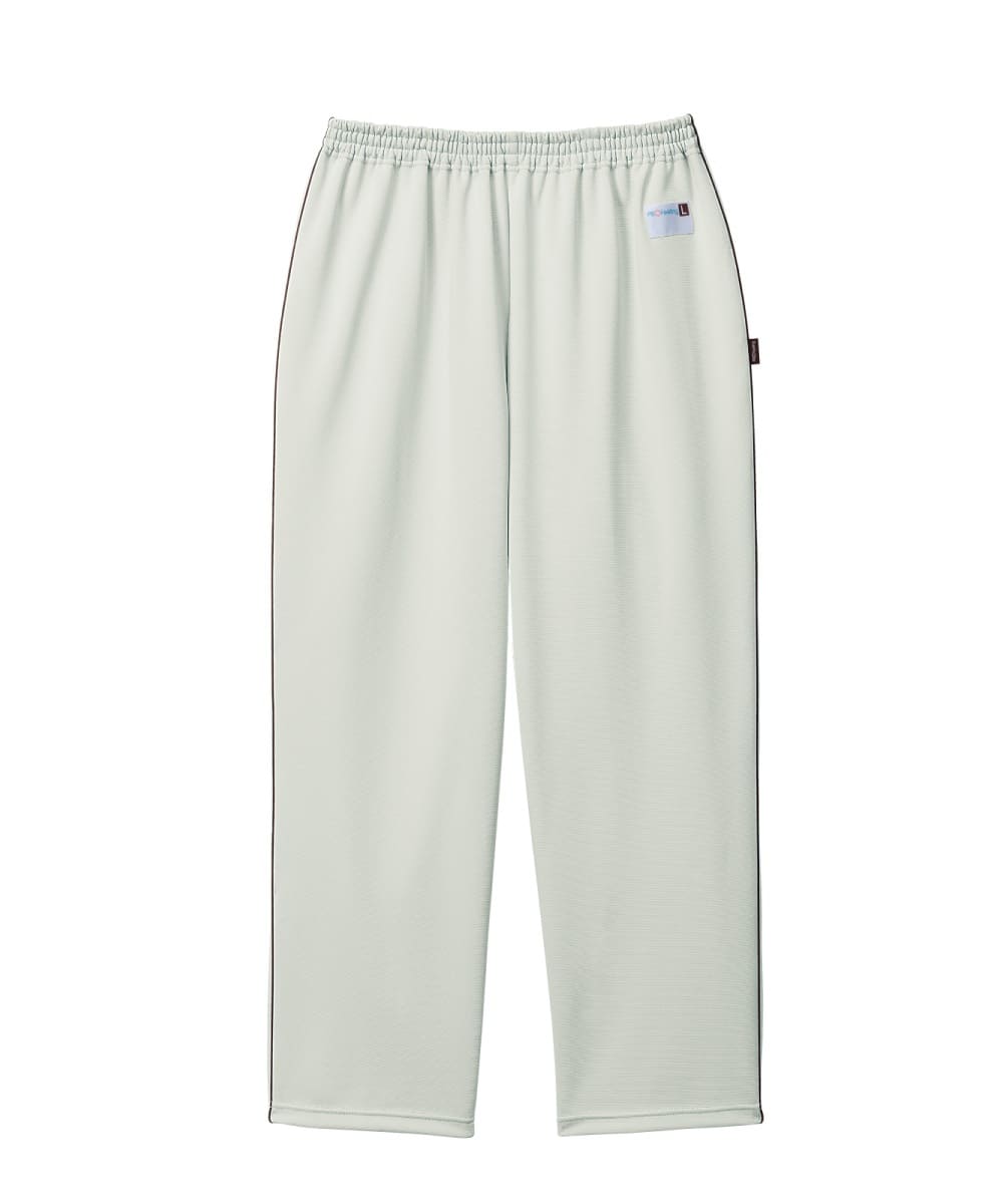 PP003-03　男女兼用ニットパンツ　ライトグレー