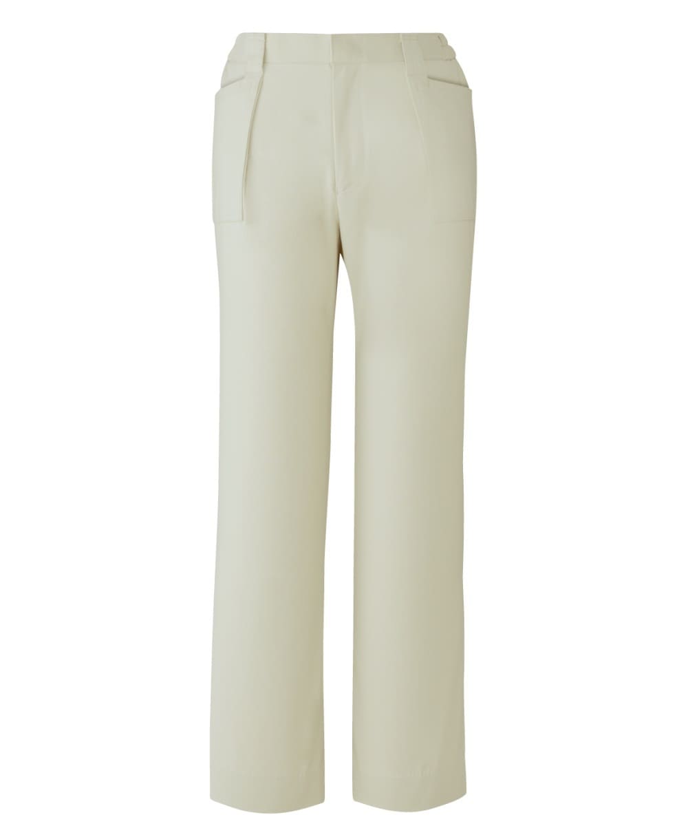 PP207-02　レディースワンタックパンツ　アイボリー