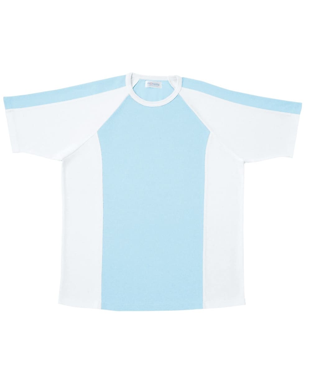 PT316-31　男女兼用メッシュＴシャツ　サックス