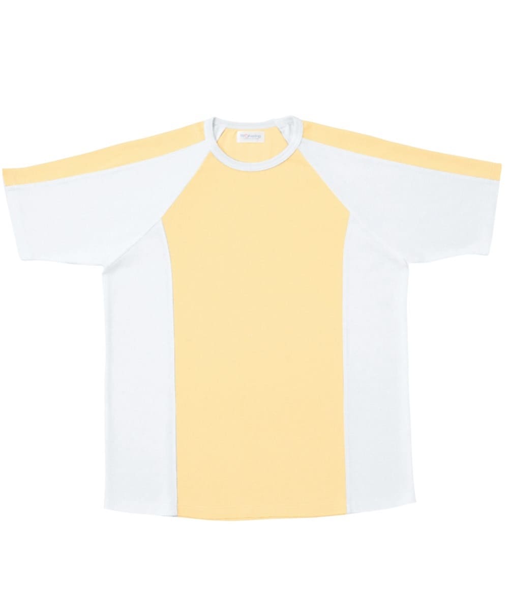 PT316-85　男女兼用メッシュＴシャツ　ペールオレンジ