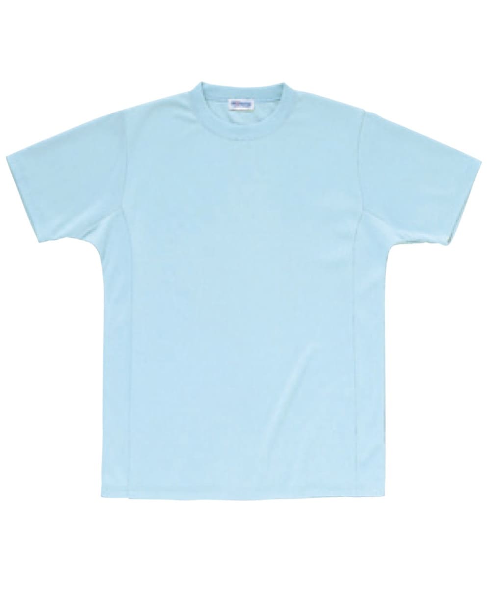 PT317-32　男女兼用マイクロメッシュＴシャツ　サックス