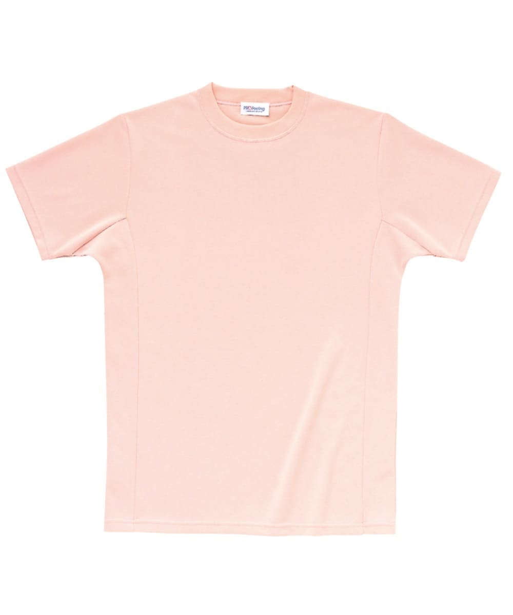 PT317-73　男女兼用マイクロメッシュＴシャツ　ピンク