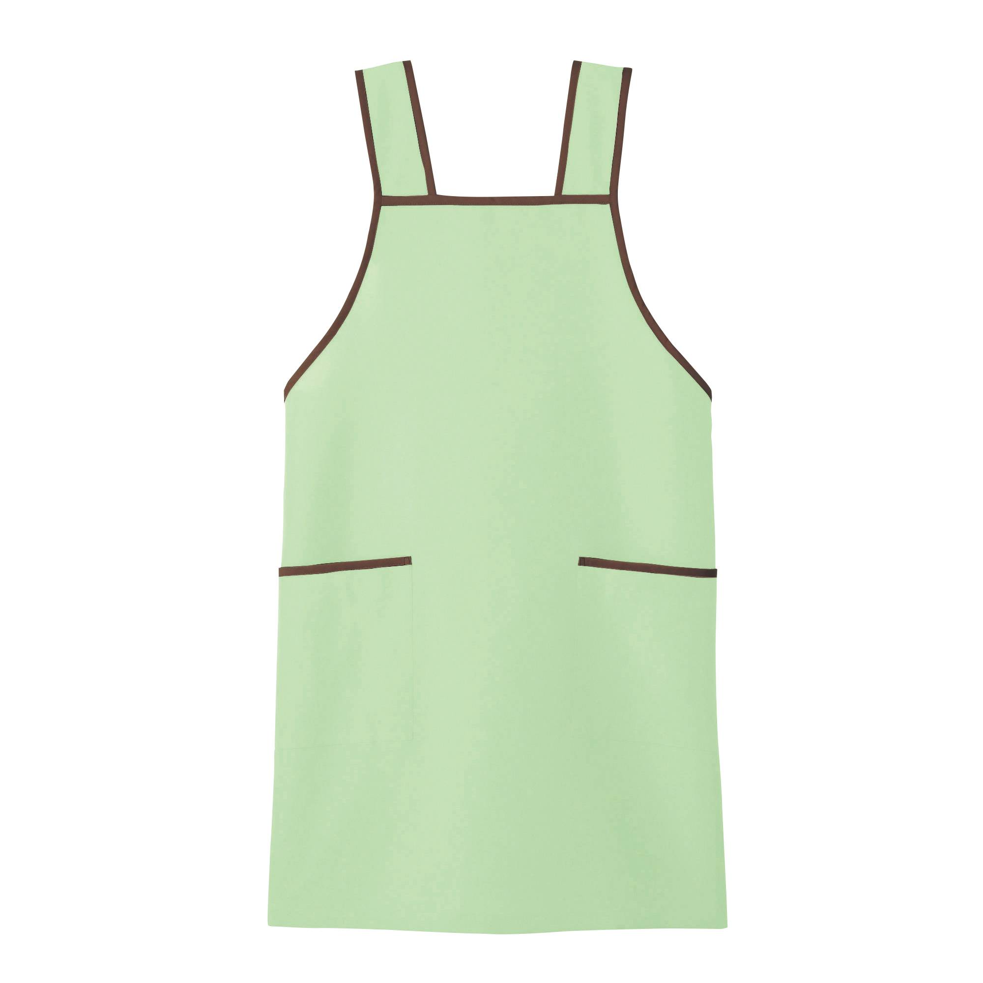 CAE116-4　男女兼用エプロン　グリーン