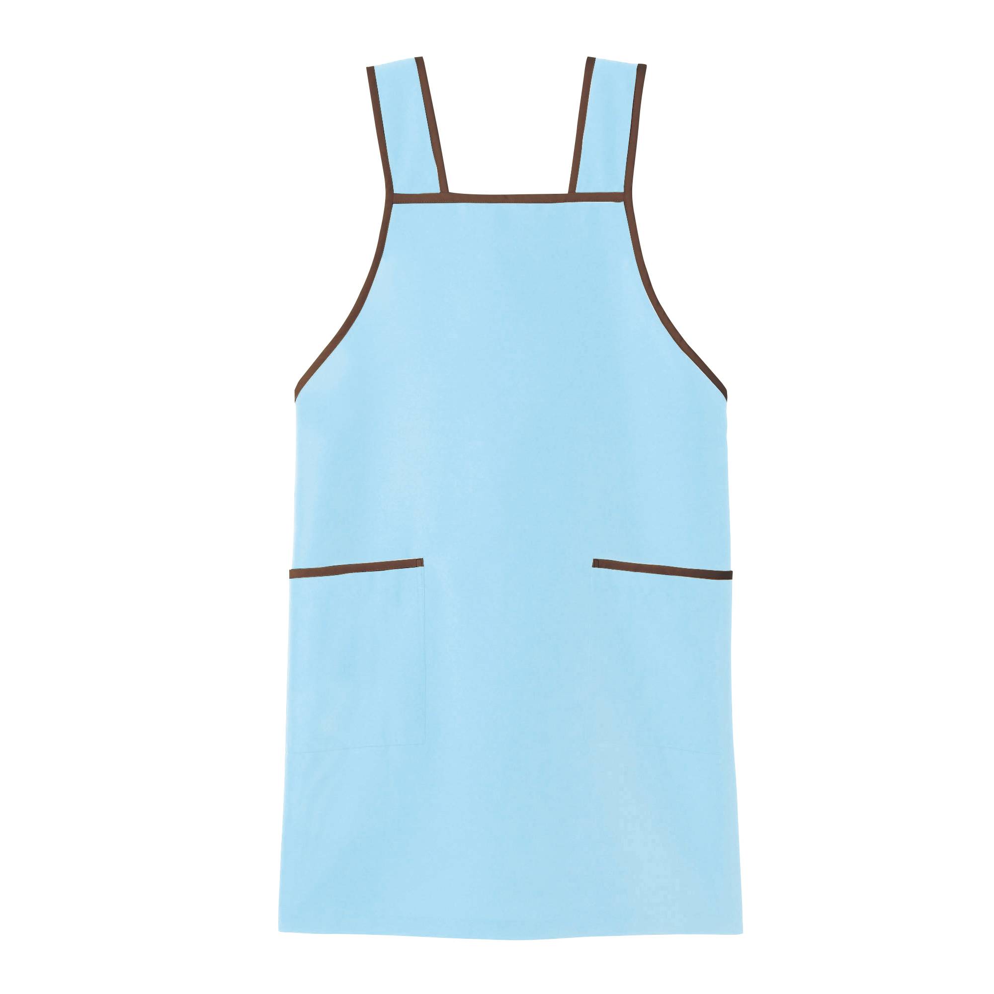 CAE116-6　男女兼用エプロン　サックス