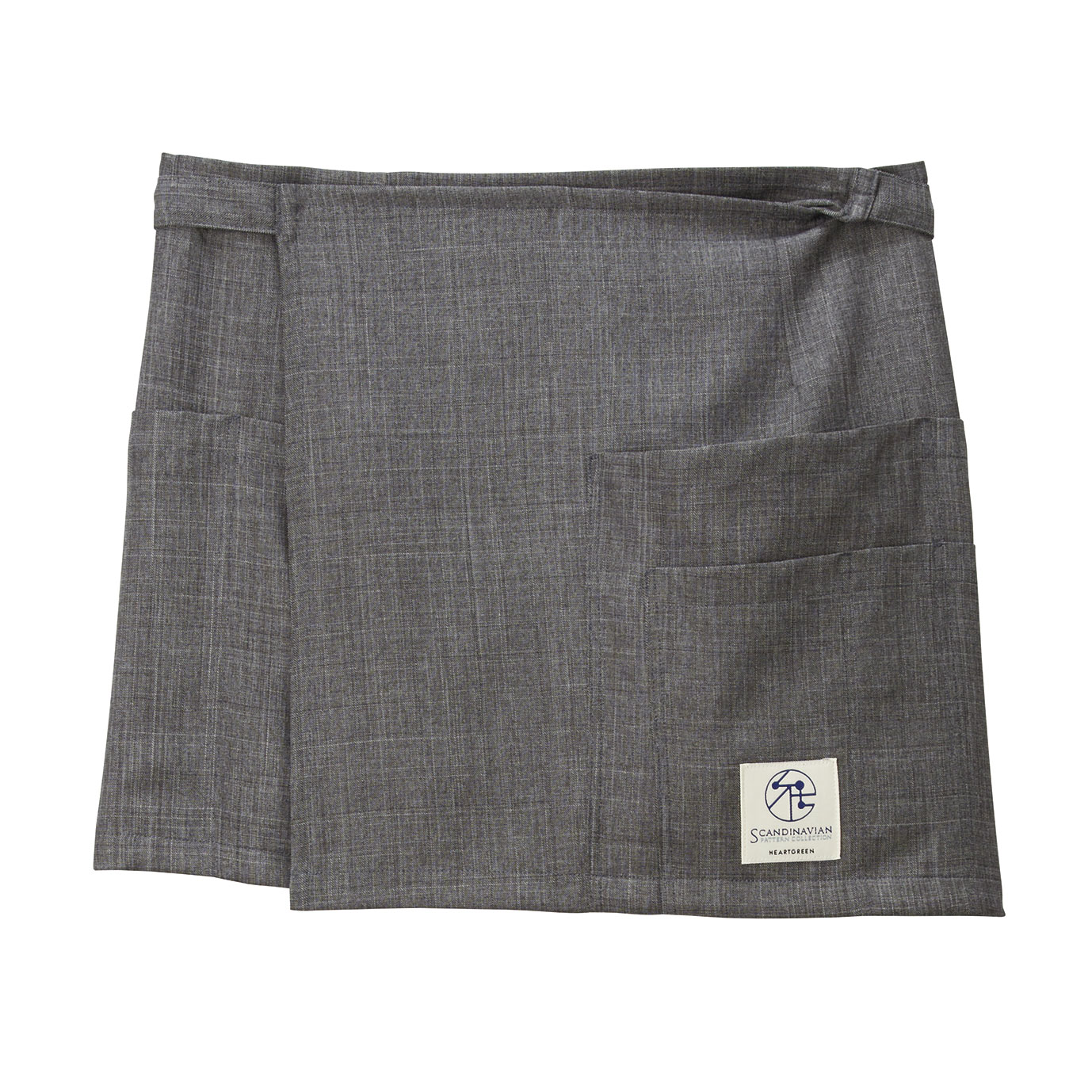 HAE013-5　男女兼用腰エプロン　フィヨルドグレー