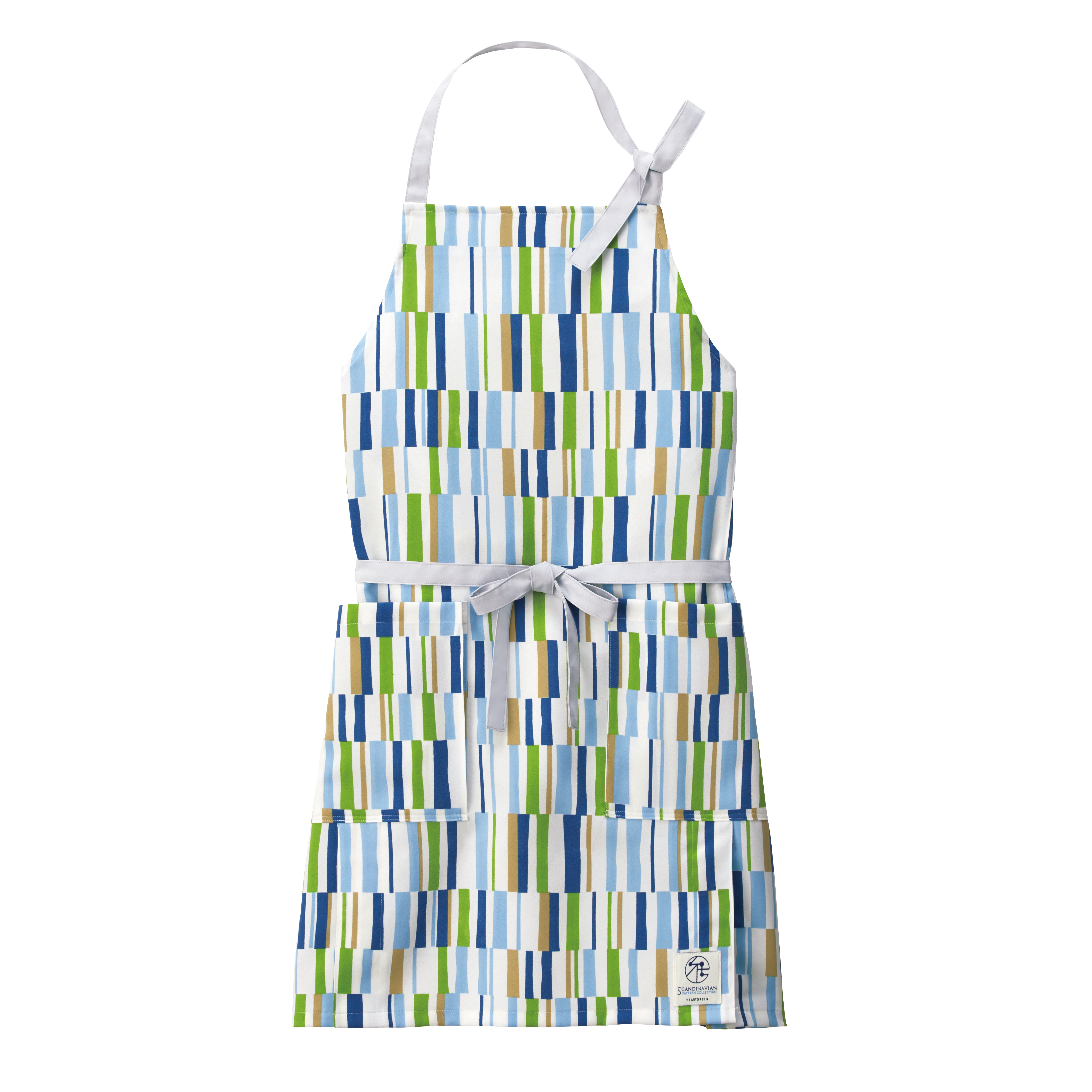 HAE015-34　男女兼用エプロン　カラーライン