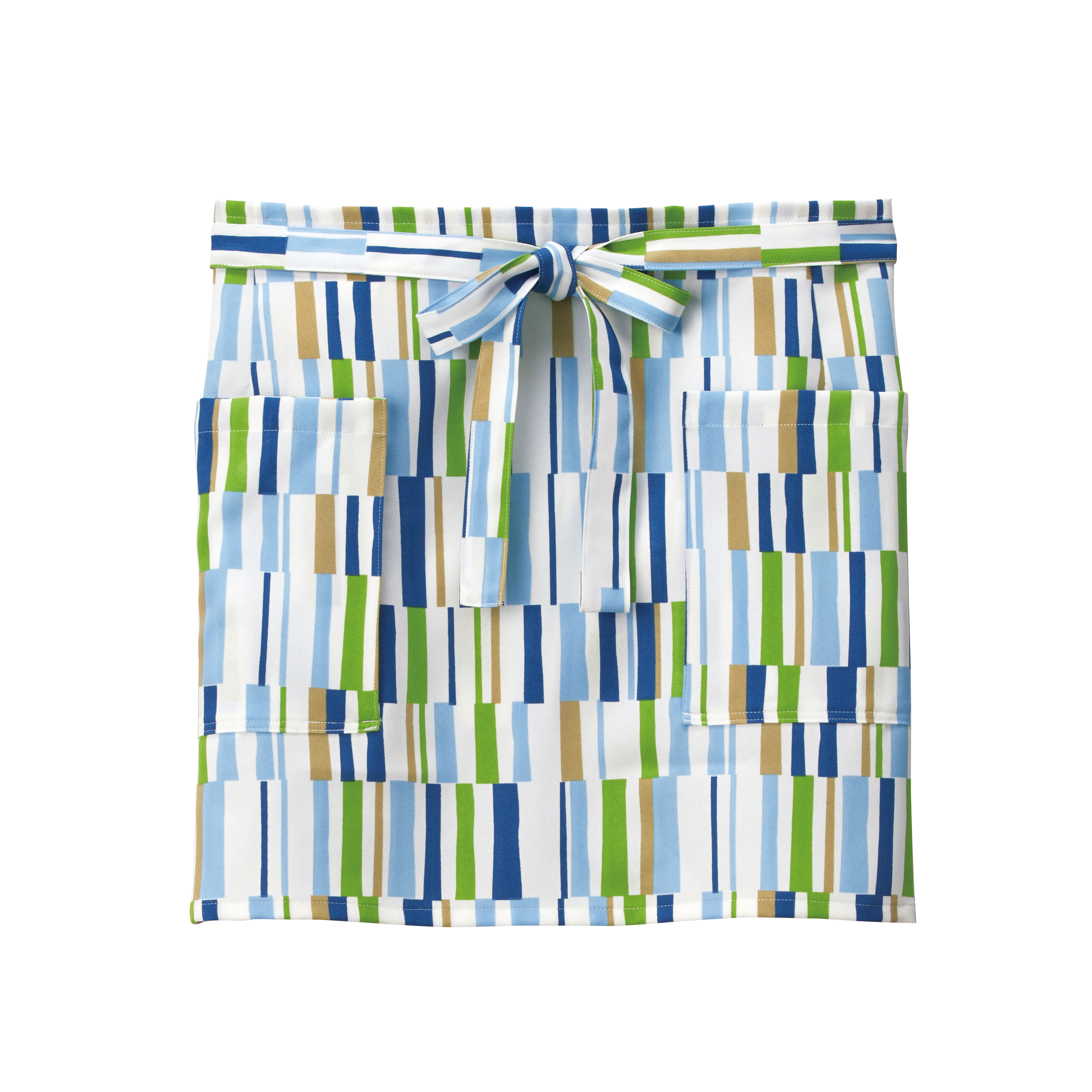 HAE016-34　男女兼用腰エプロン　カラーライン