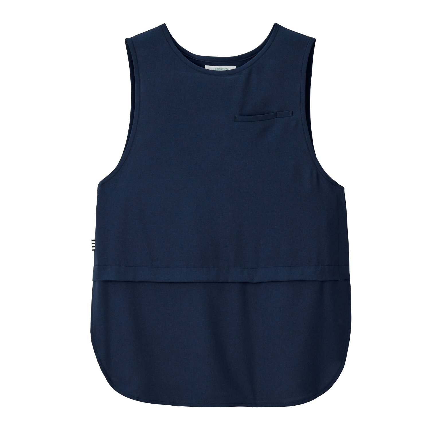 HAH021-2　男女兼用ベスト　ナイトスカイネイビー