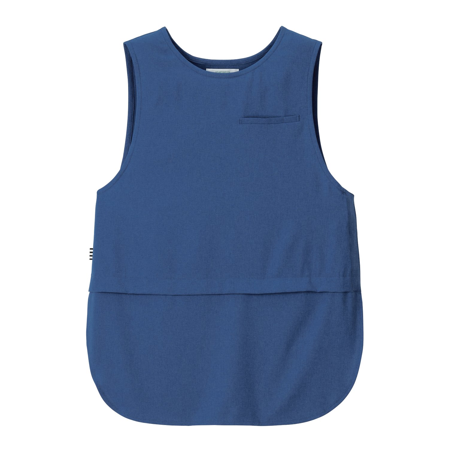 HAH021-6　男女兼用ベスト　レイクブルー