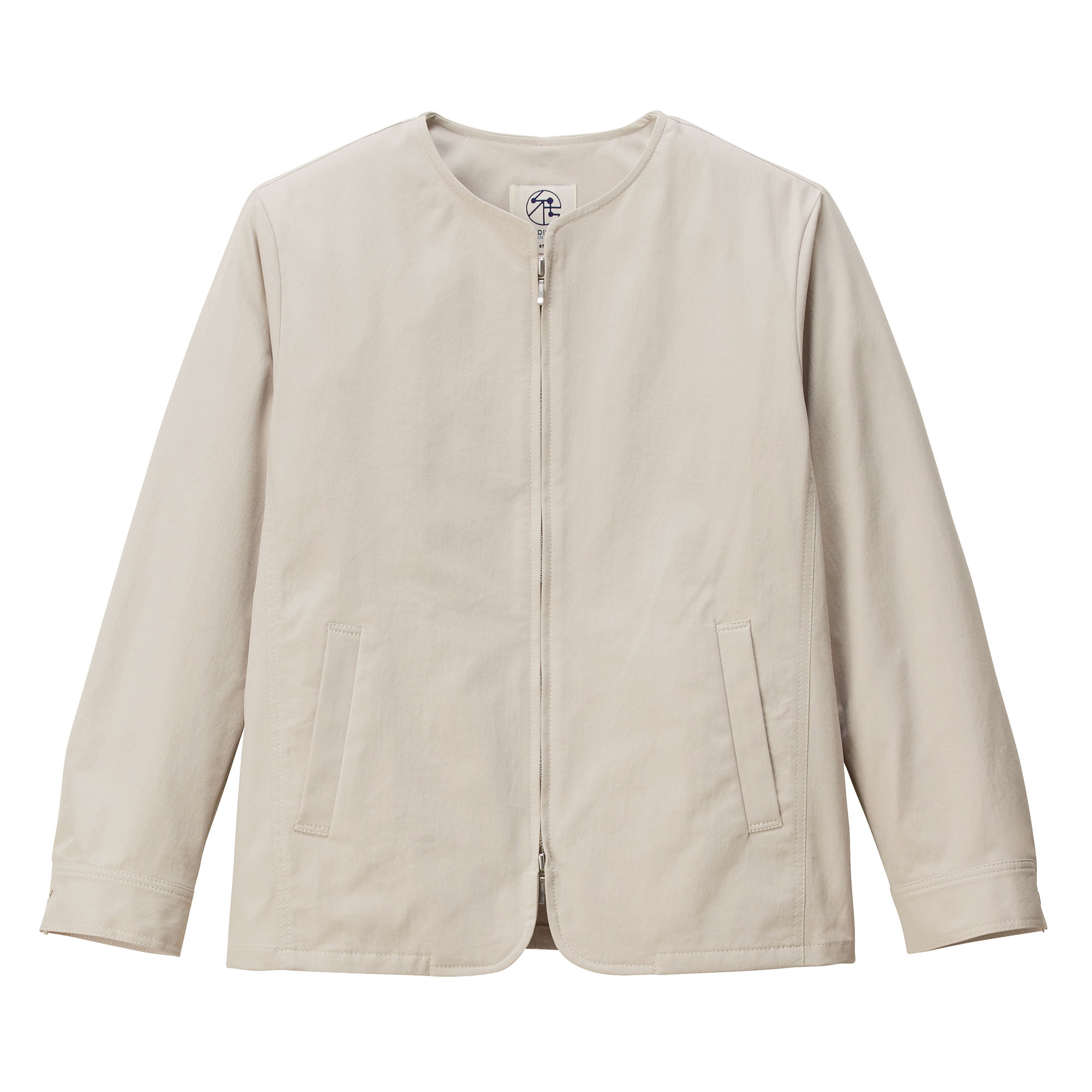 HAU008-8　男女兼用ブルゾン　ウッドベージュ