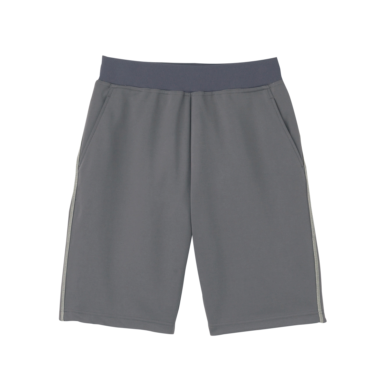 HM1845-5　男女兼用ハーフパンツ　ミネラルグレー