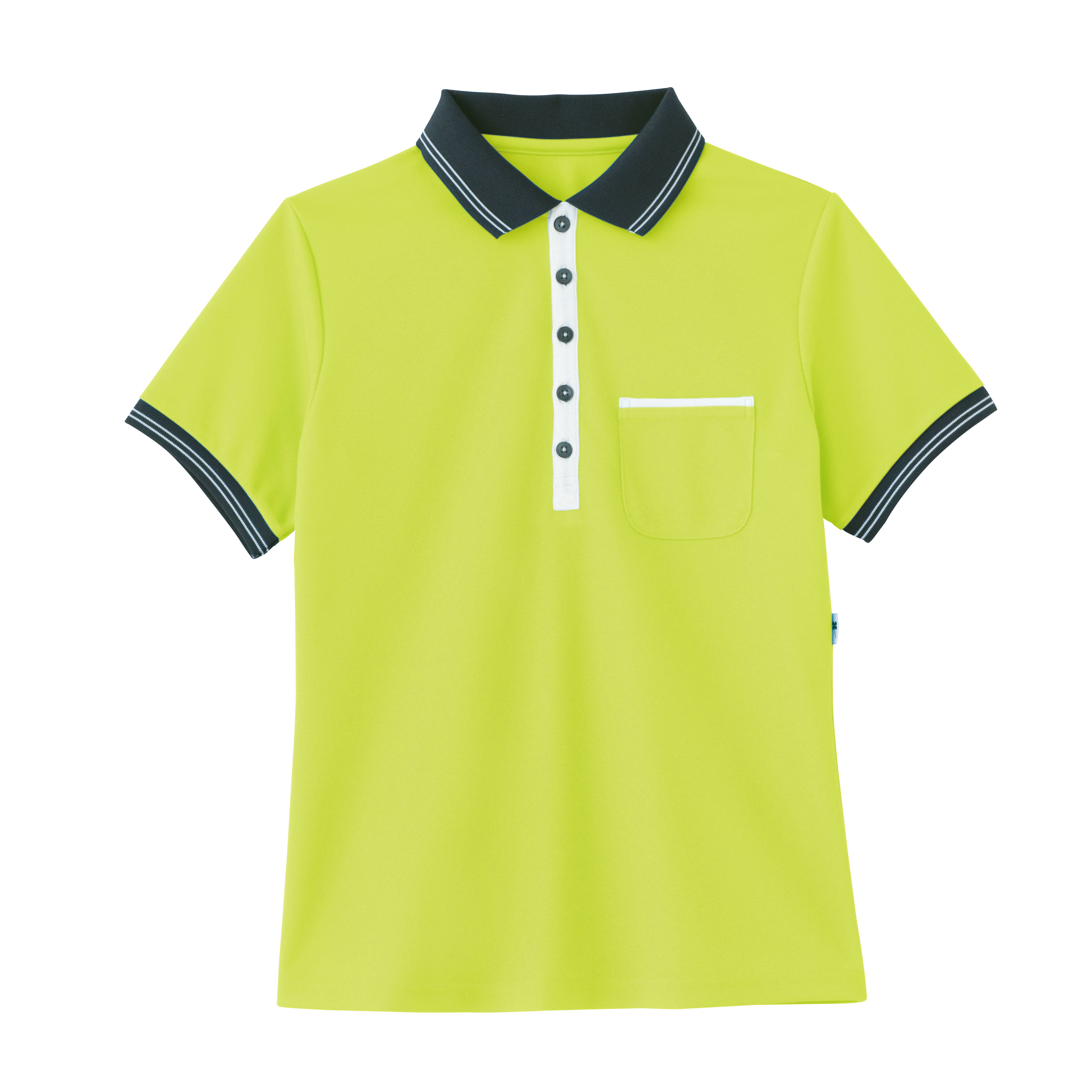 HM2179-4　男女兼用ポロシャツ　アップルグリーン