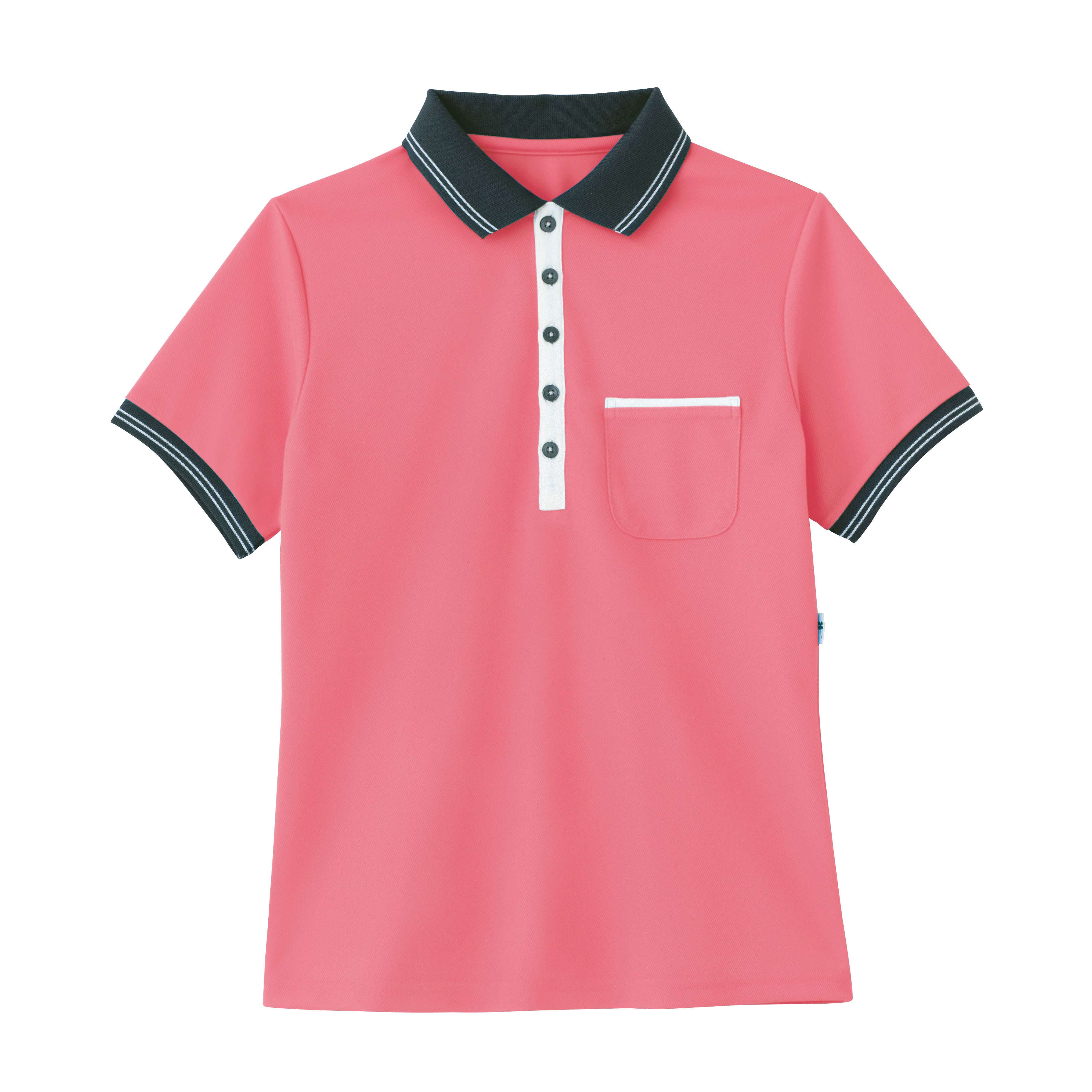 HM2179-9　男女兼用ポロシャツ　チェリーピンク