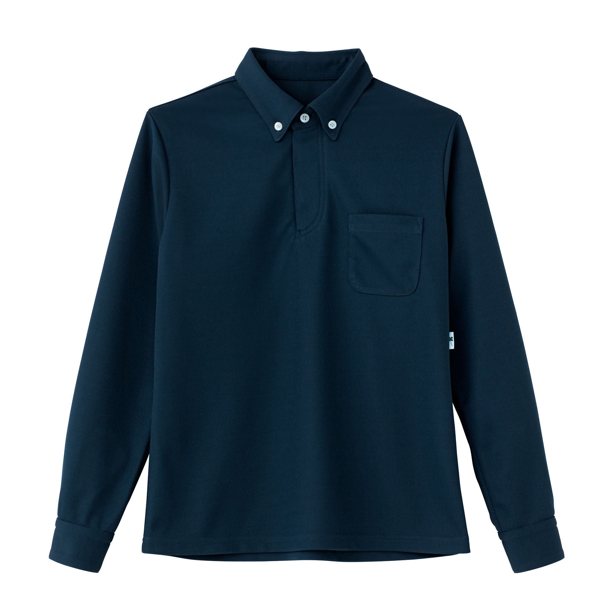 HM2188-2　男女兼用長袖プルオーバー　ブルーベリー