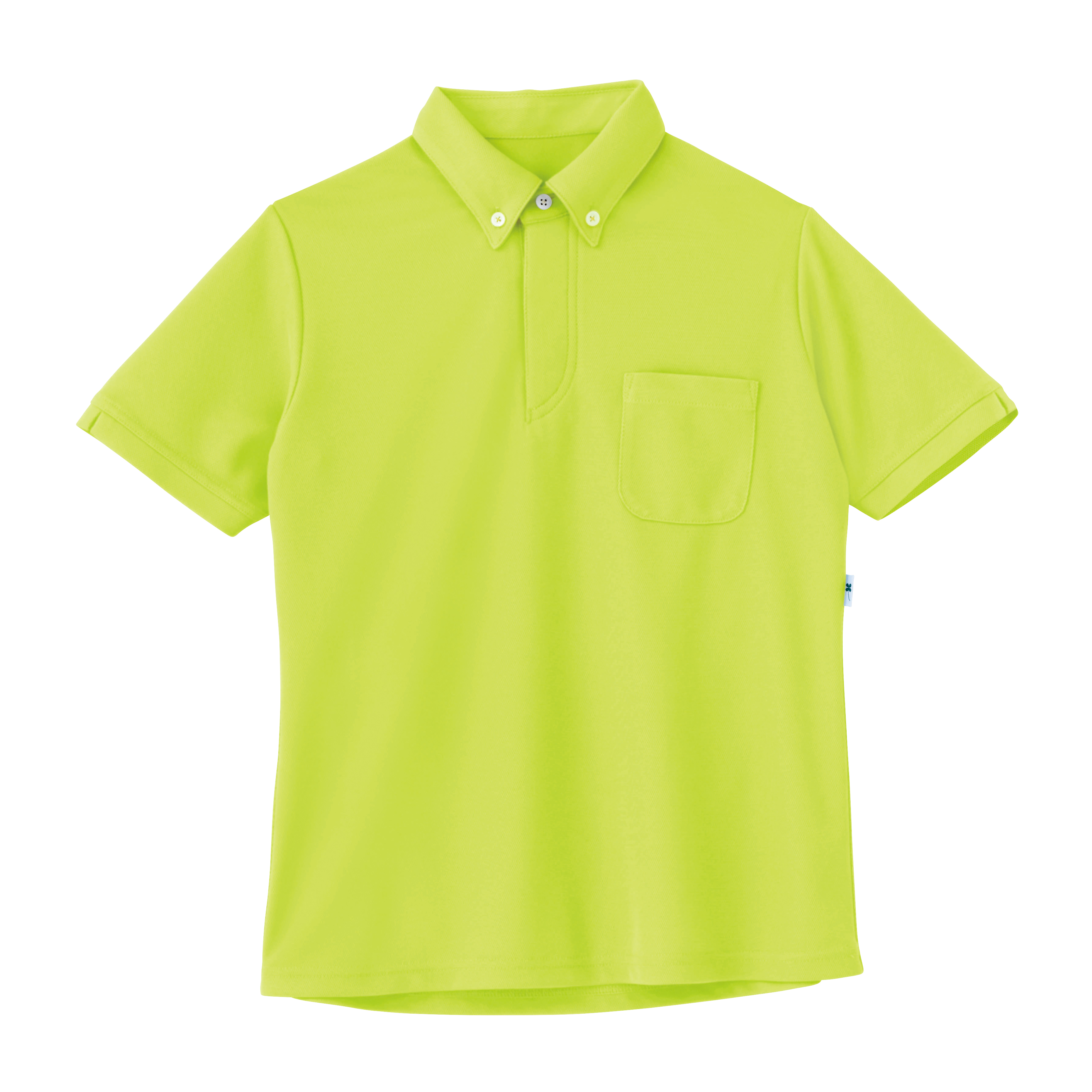 HM2189-4　男女兼用半袖プルオーバー　アップルグリーン