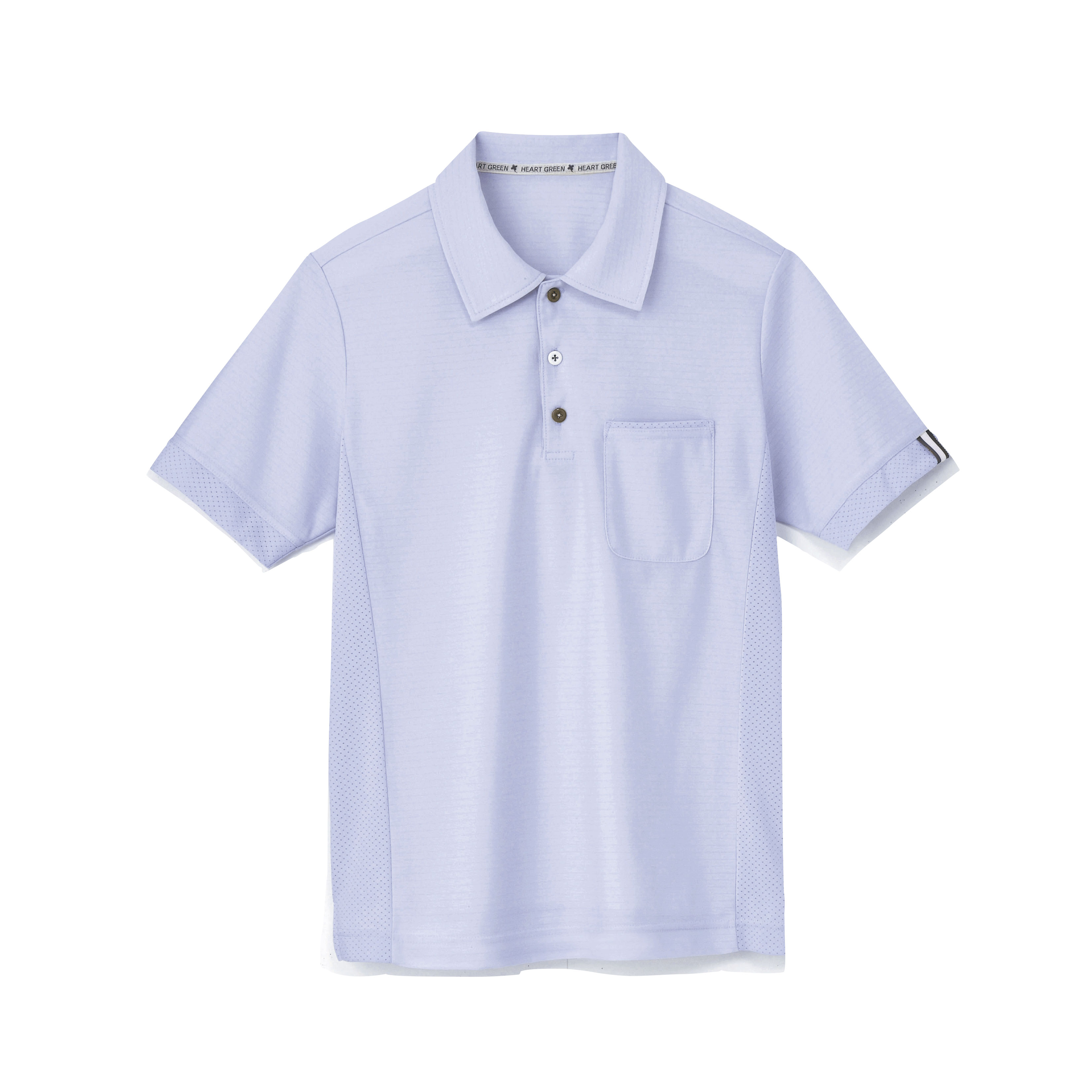 HM2289-6　男女兼用半袖プルオーバー　アクアブルー