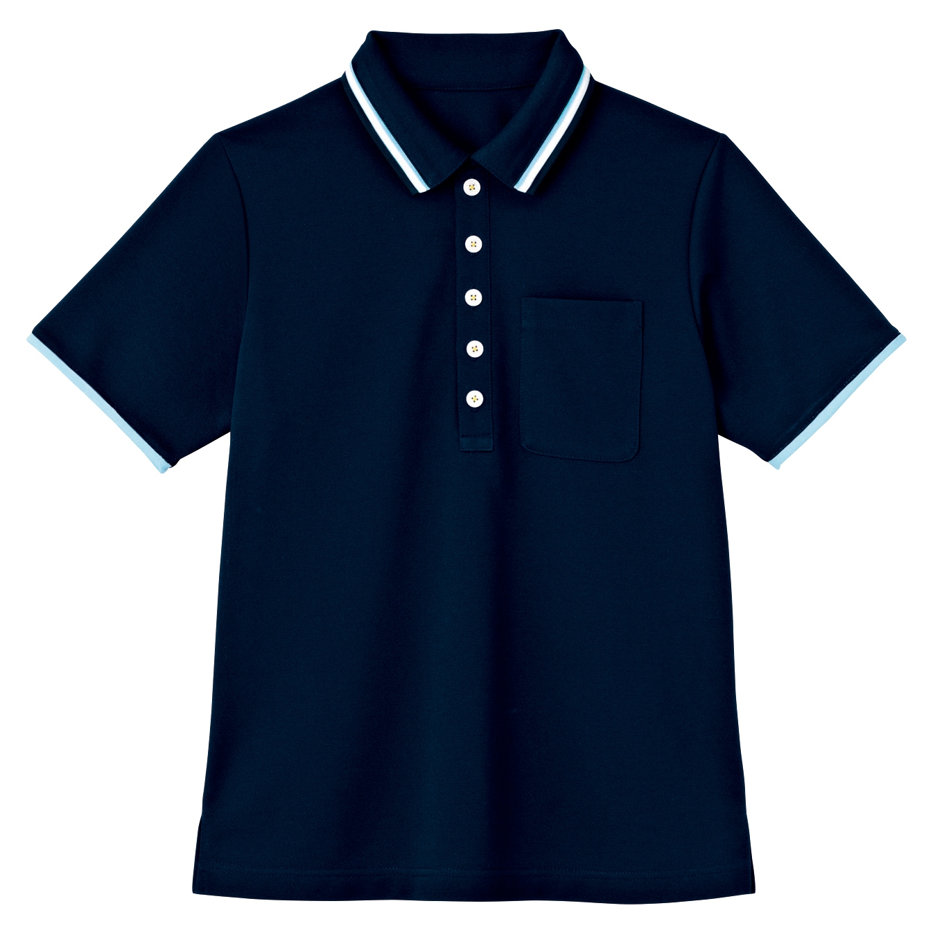 HM2439-2　男女兼用半袖ポロシャツ　星空