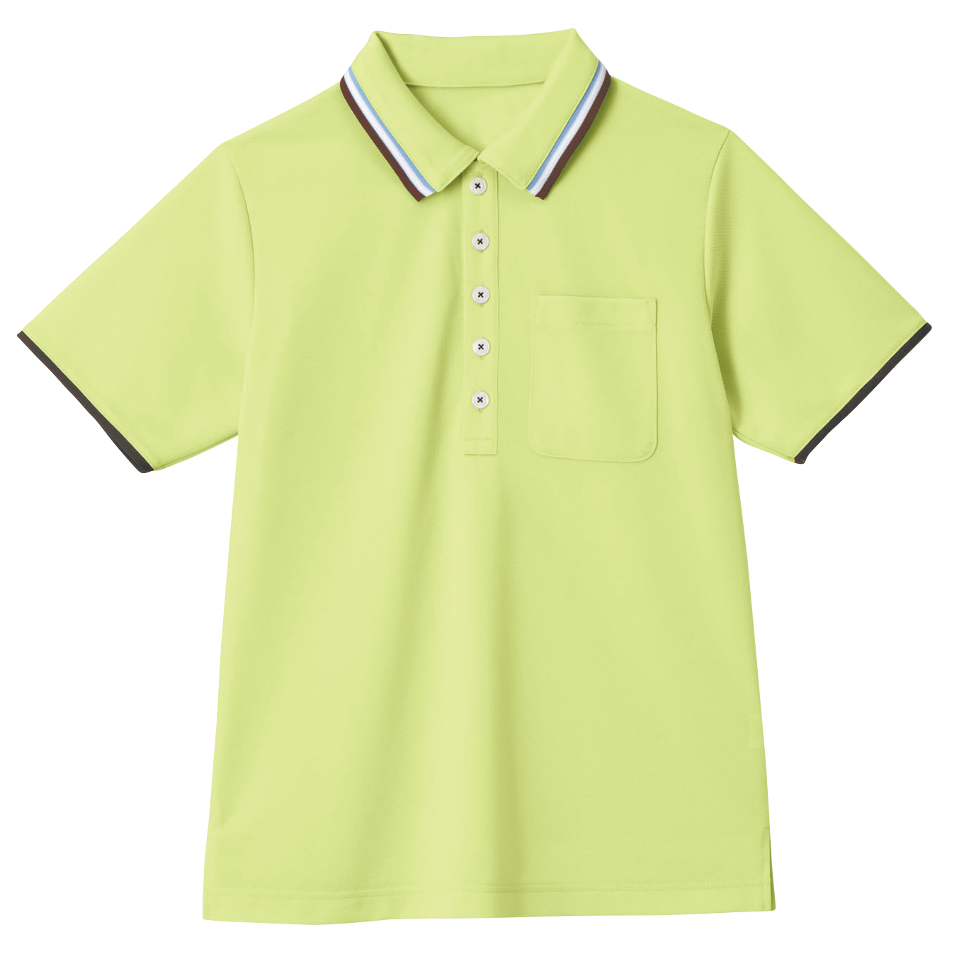 HM2439-4　男女兼用半袖ポロシャツ　草原