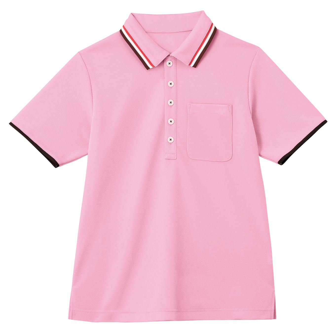 HM2439-9　男女兼用半袖ポロシャツ　さくら