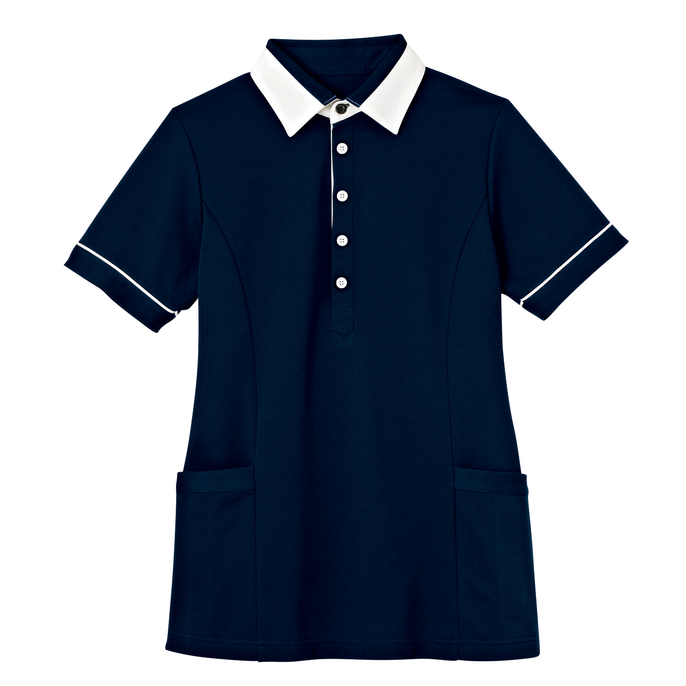 HM2449-2　男女兼用半袖プルオーバー　星空