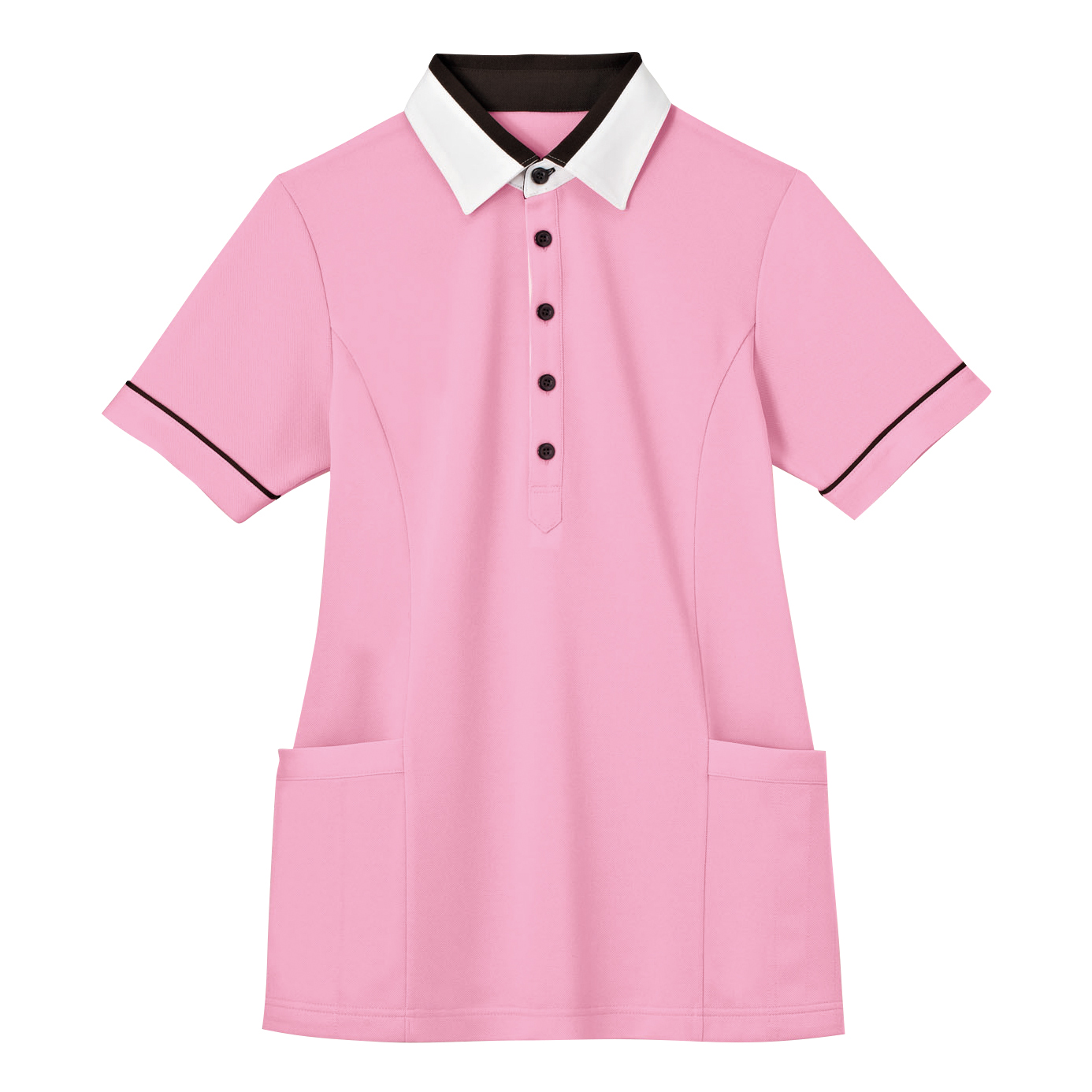 HM2449-9　男女兼用半袖プルオーバー　さくら