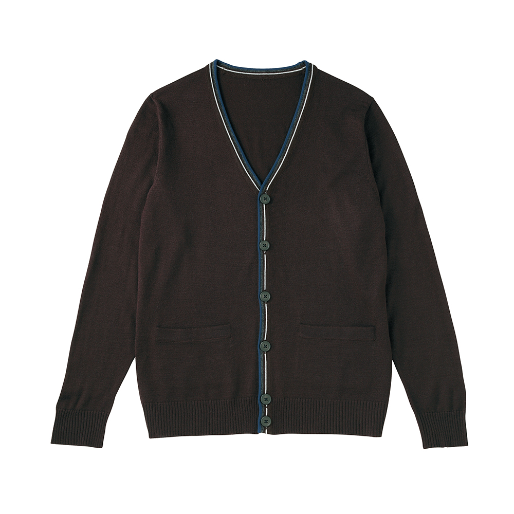 HM2472-3　男女兼用カーディガン　大地