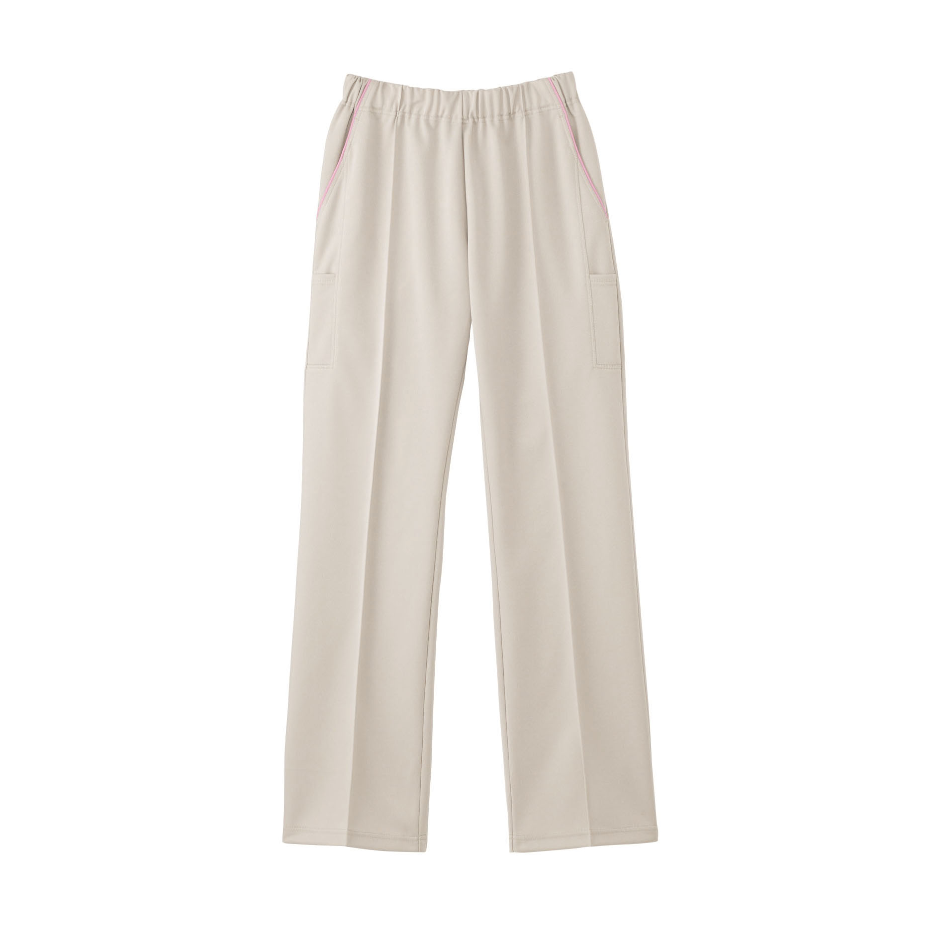 HM2515-8　男女兼用ニットストレートパンツ　春風