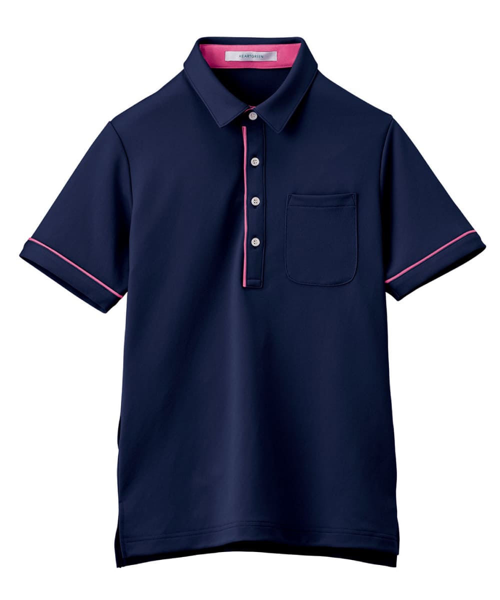 【キャンペーン商品】HSP003-2　男女兼用半袖ポロシャツ　スターリーナイト