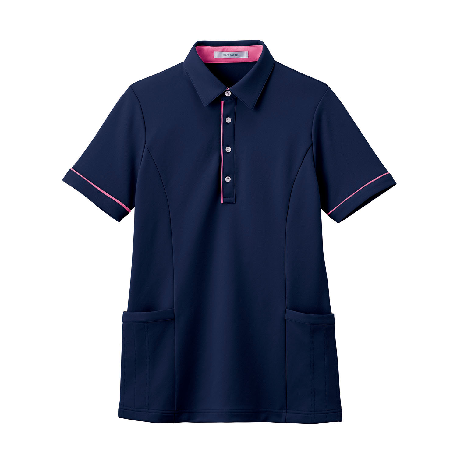 HSP004-2　男女兼用半袖ロングポロシャツ　スターリーナイト