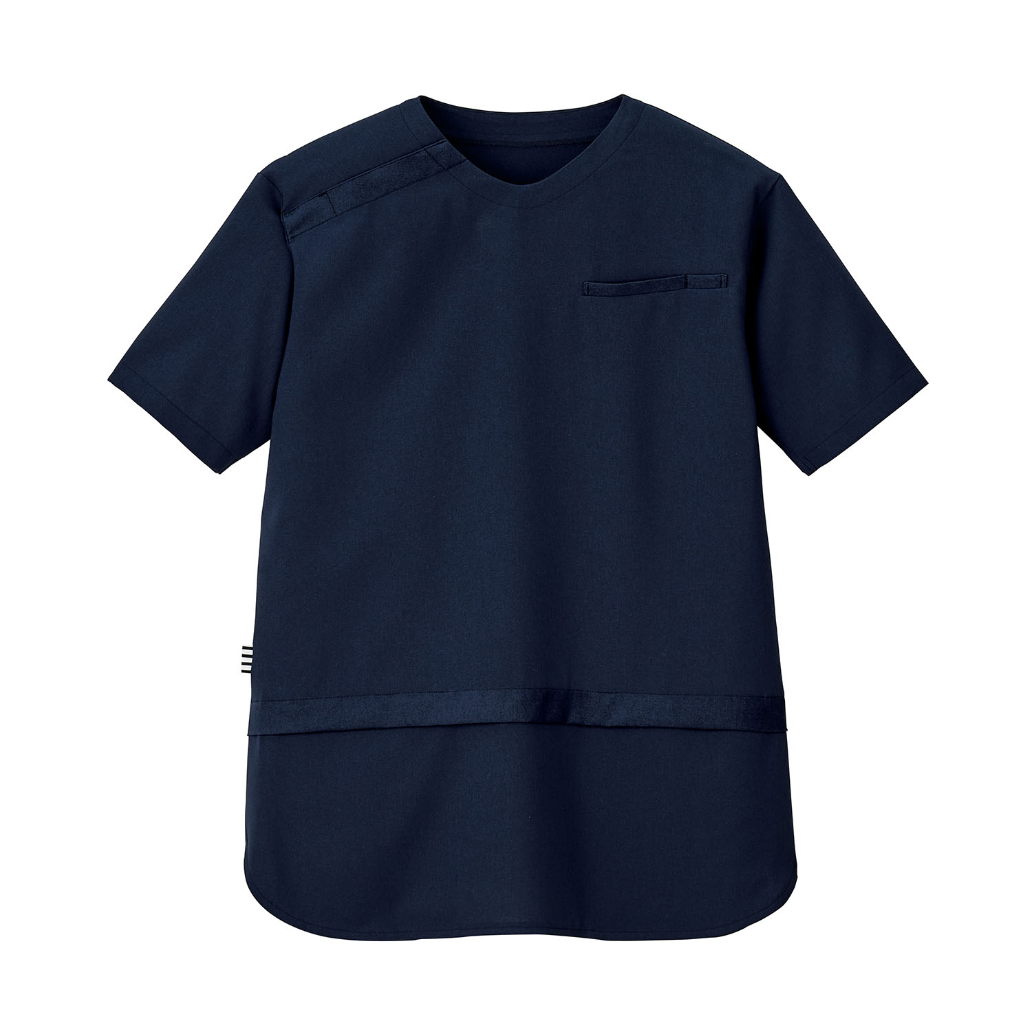 HST019-2　男女兼用半袖プルオーバー　ナイトスカイネイビー