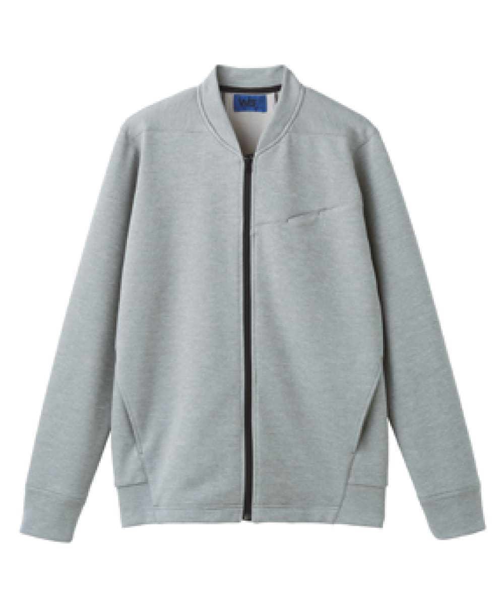 62239　男女兼用ブルゾン　グレ－