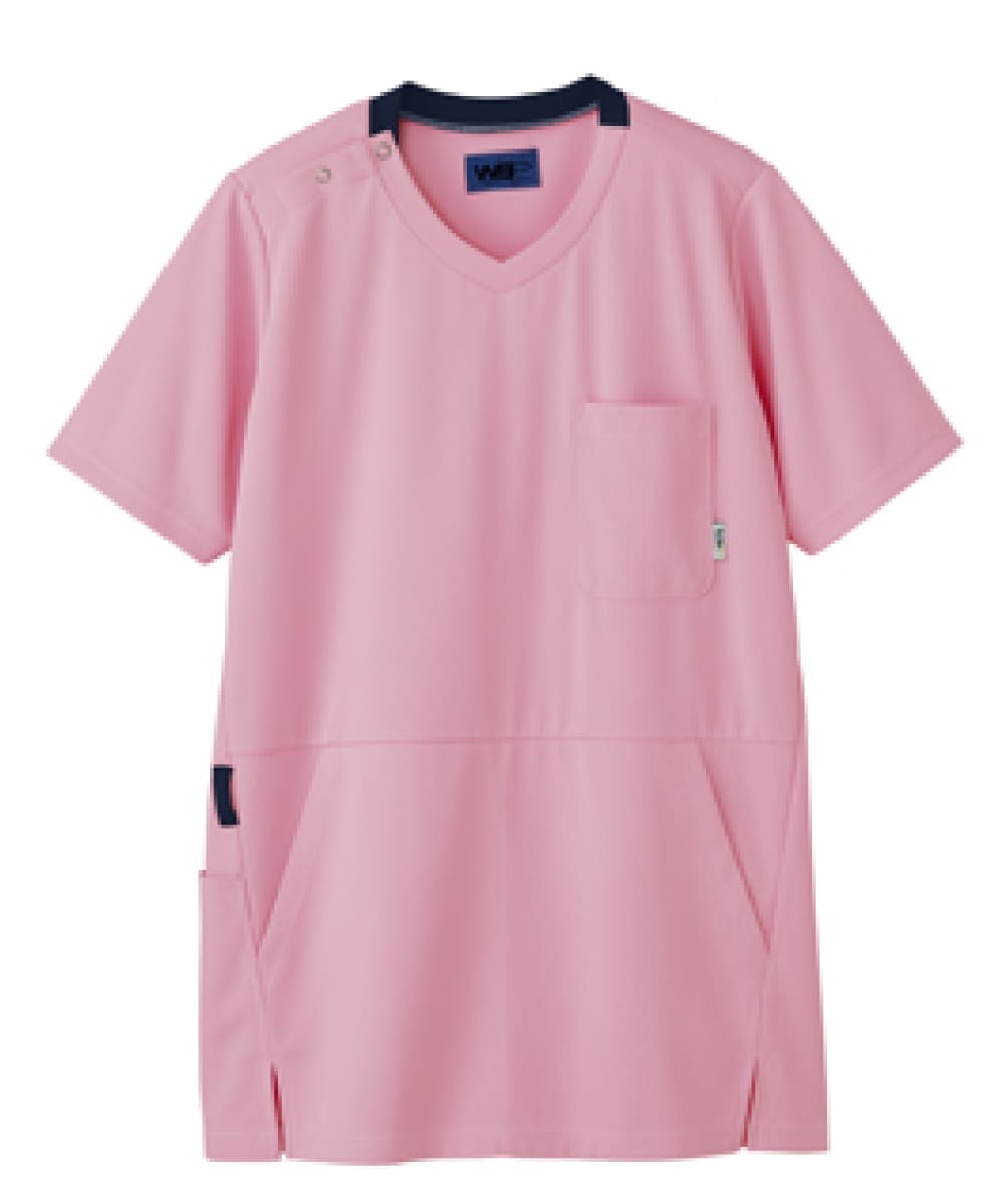 65684　男女兼用スクラブ　サクラ