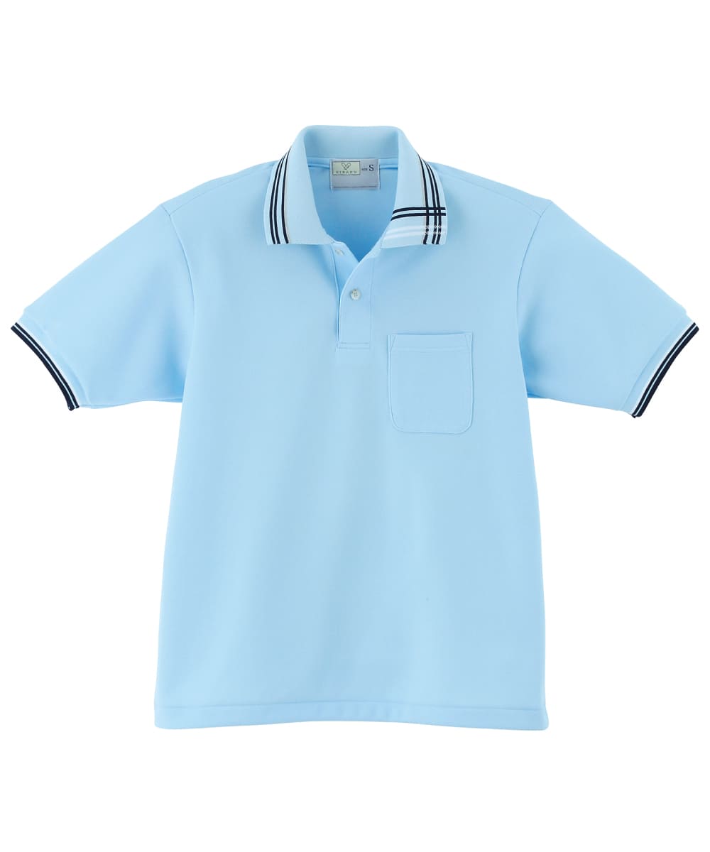 CR106-72　ポロシャツ　サックス