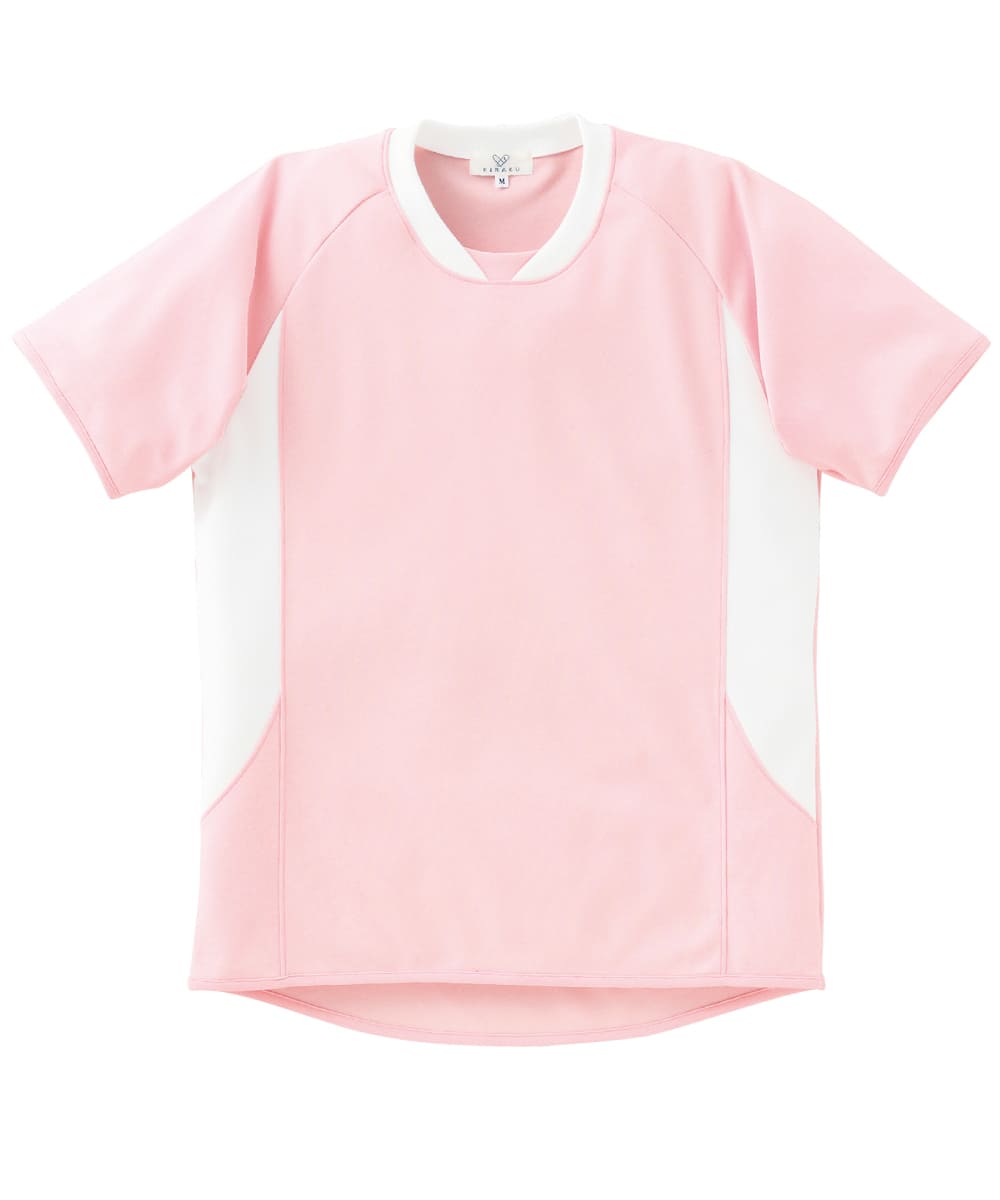 CR108-11　入浴介助用シャツ　ピンク